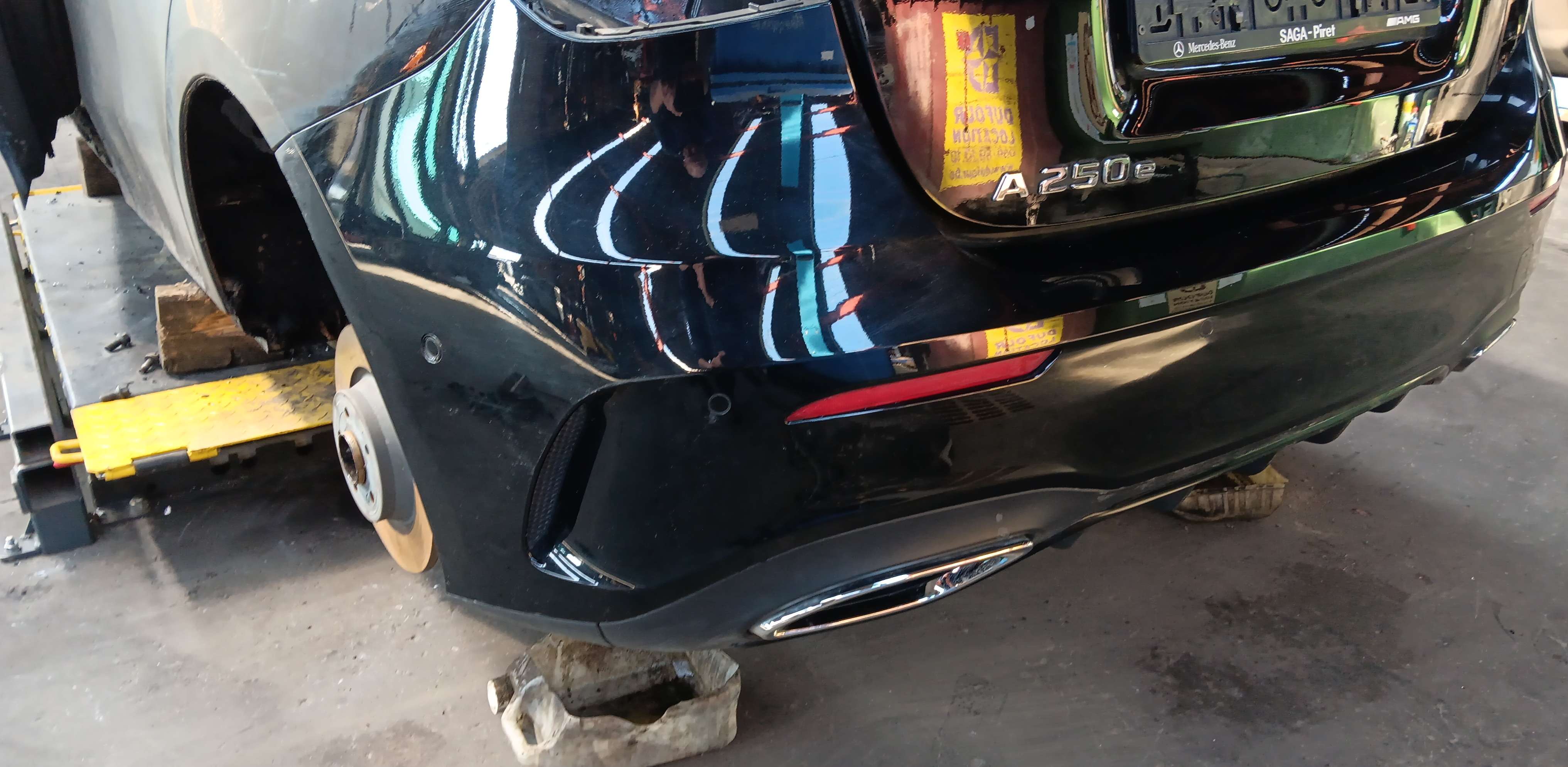 Bumper achter met sensor Mercedes-Benz A 160