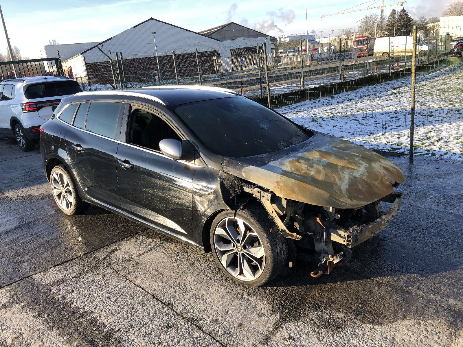 Deur rechts voor Renault Megane