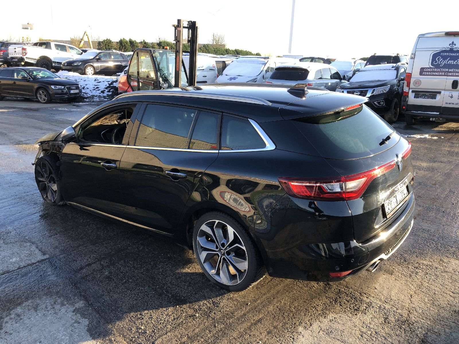 Deur links achter Renault Megane