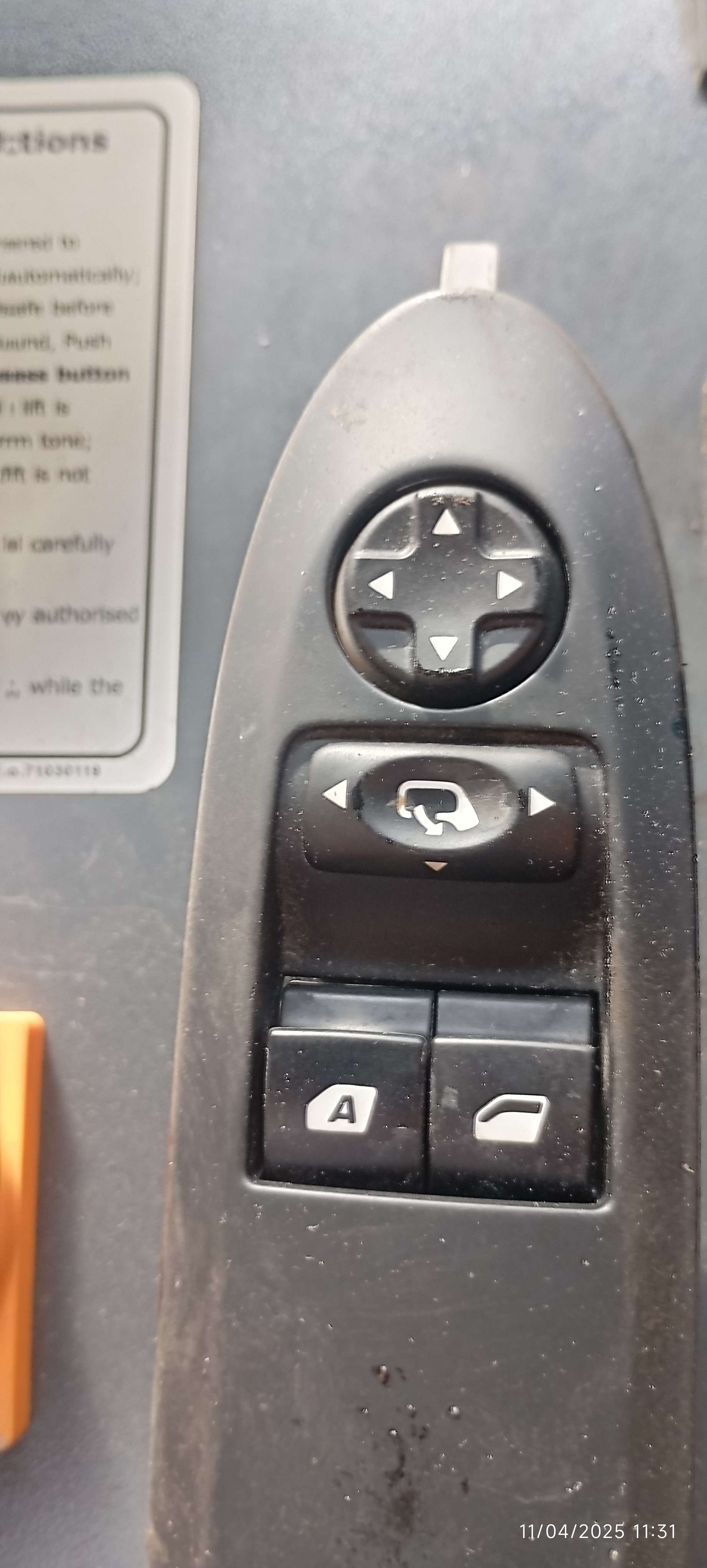 Buitenspiegel rechts Elec Citroen DS3