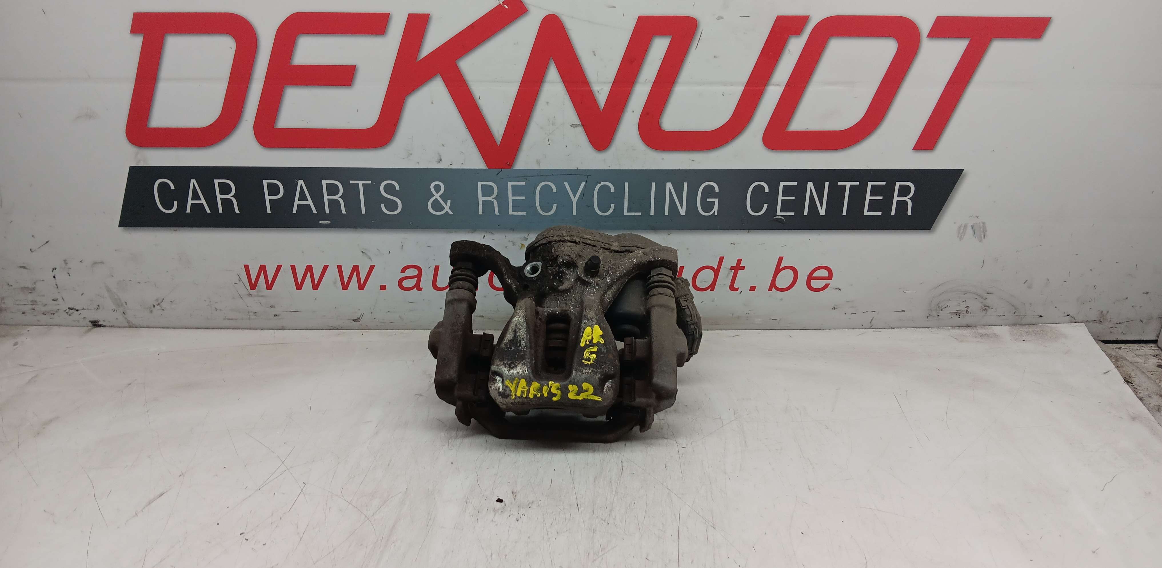 Remschijf links ACHTER Toyota Yaris