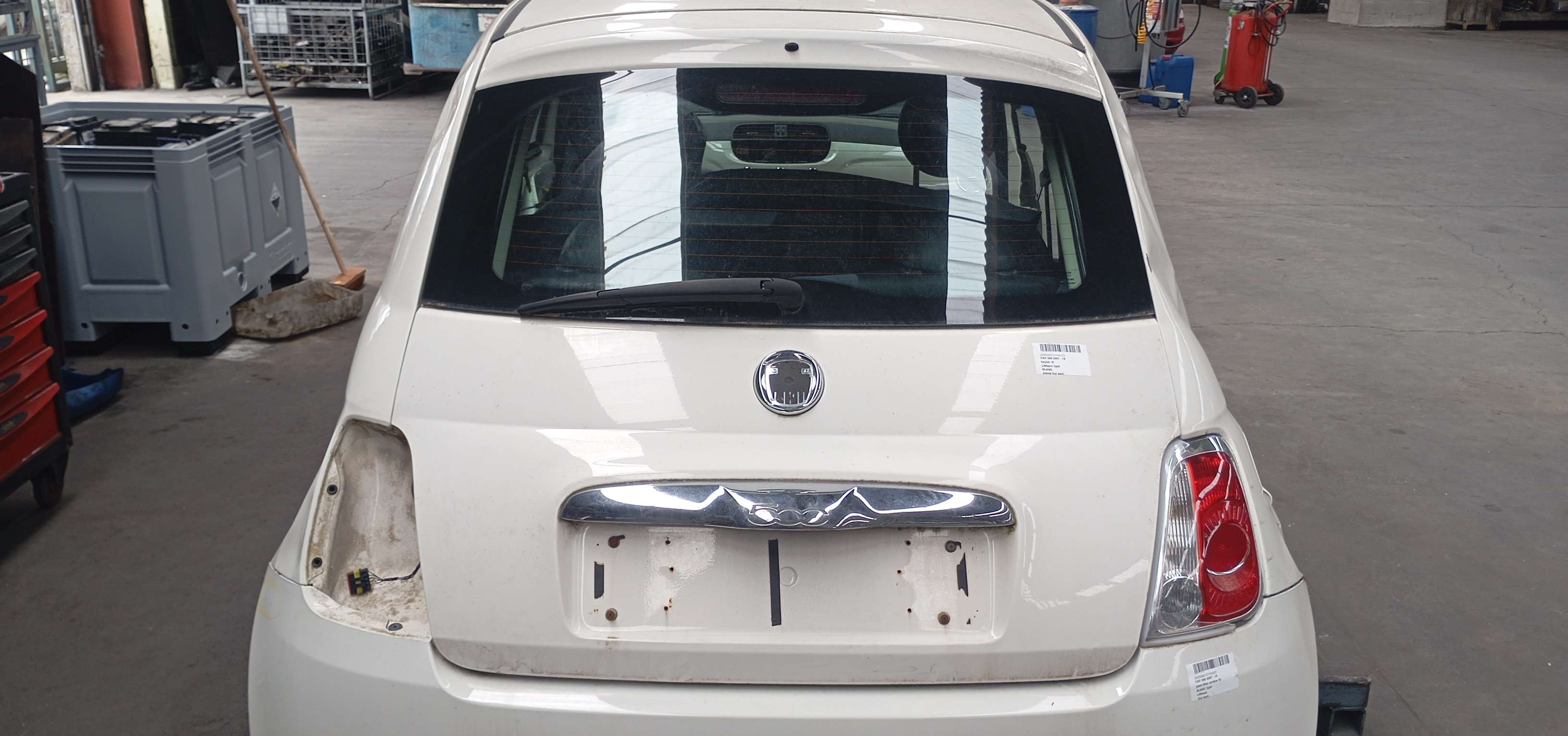 Achterklep Fiat 500