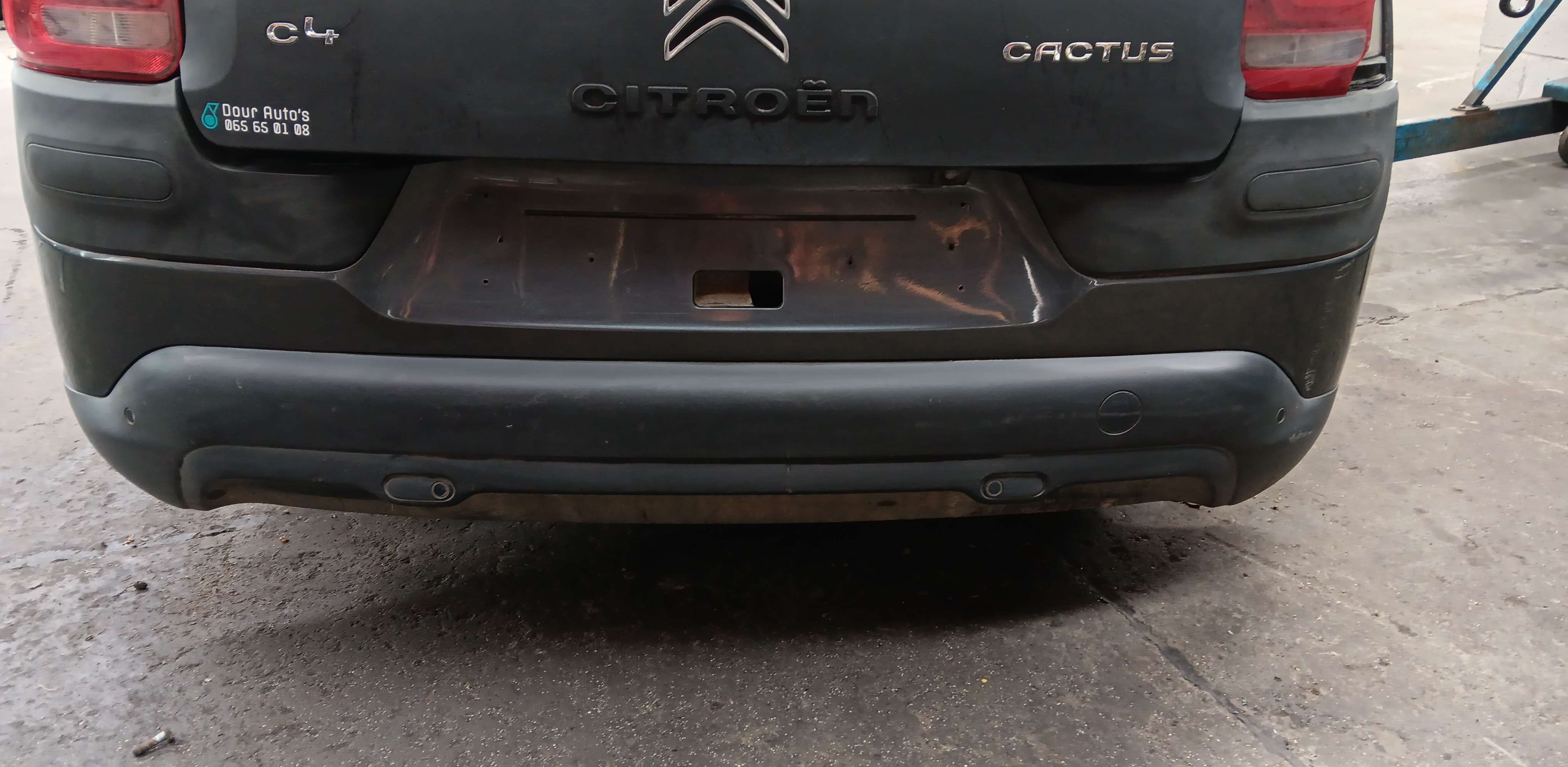 Bumper achter met sensor Citroen C4 Cactus
