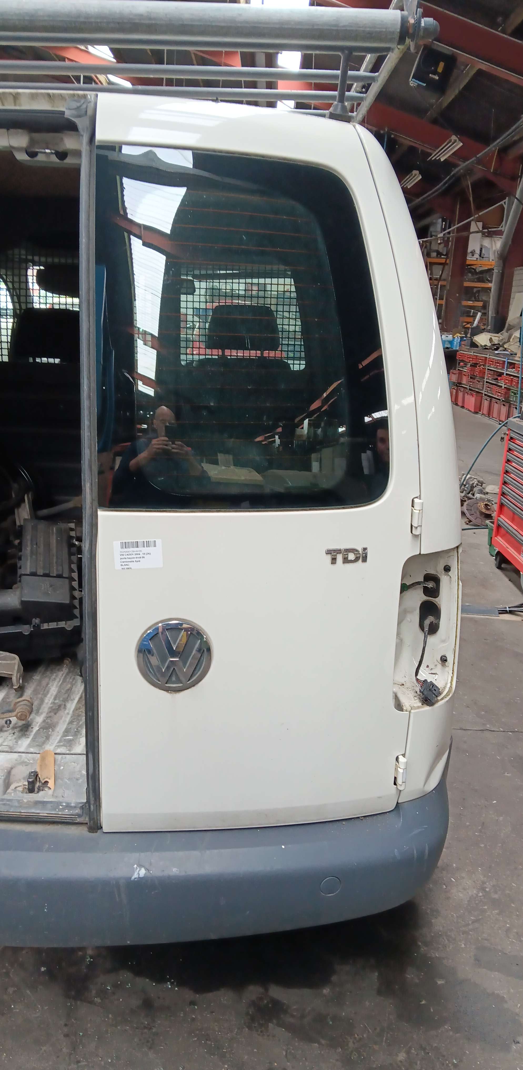 porte hayon droit Vw Caddy