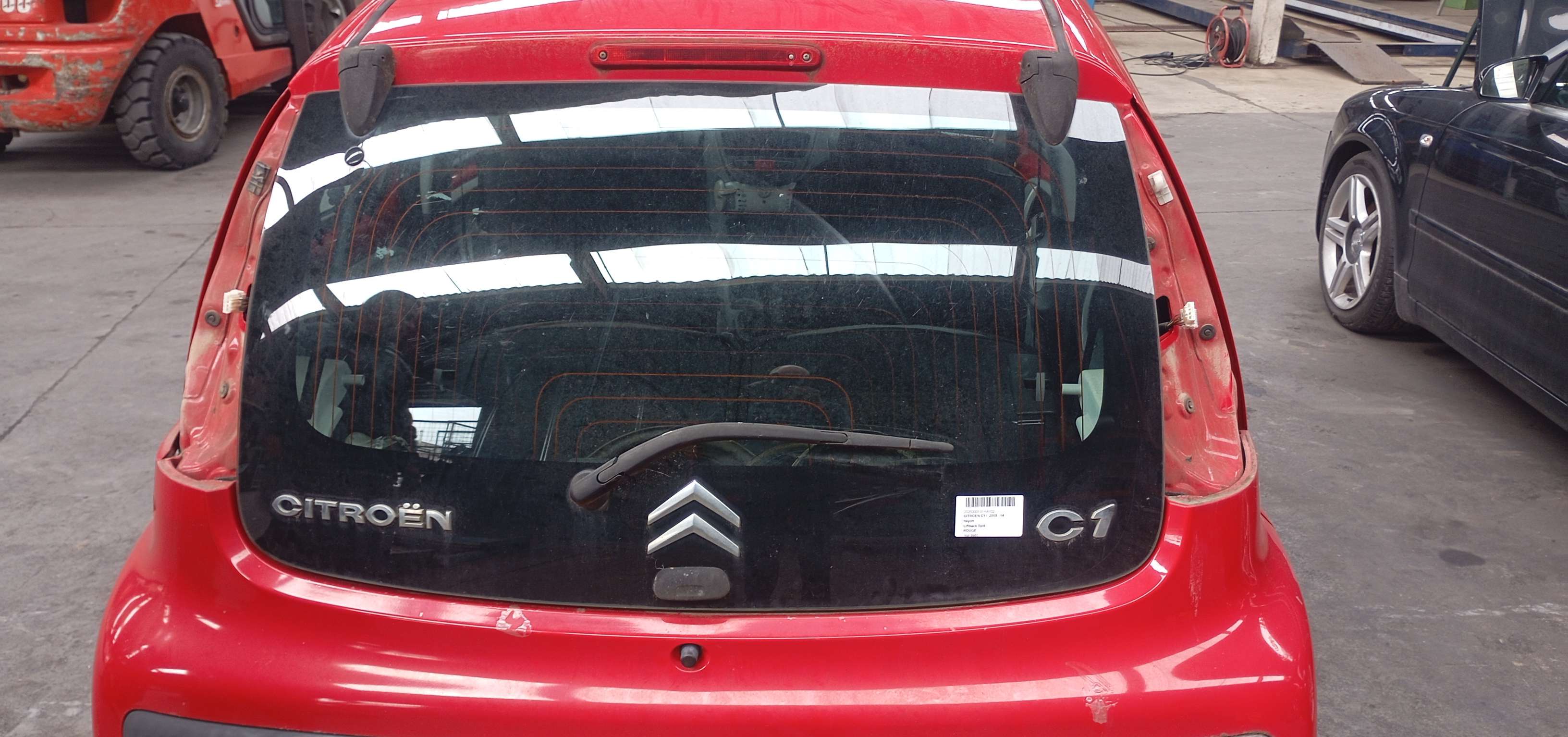 Achterklep Citroen C1