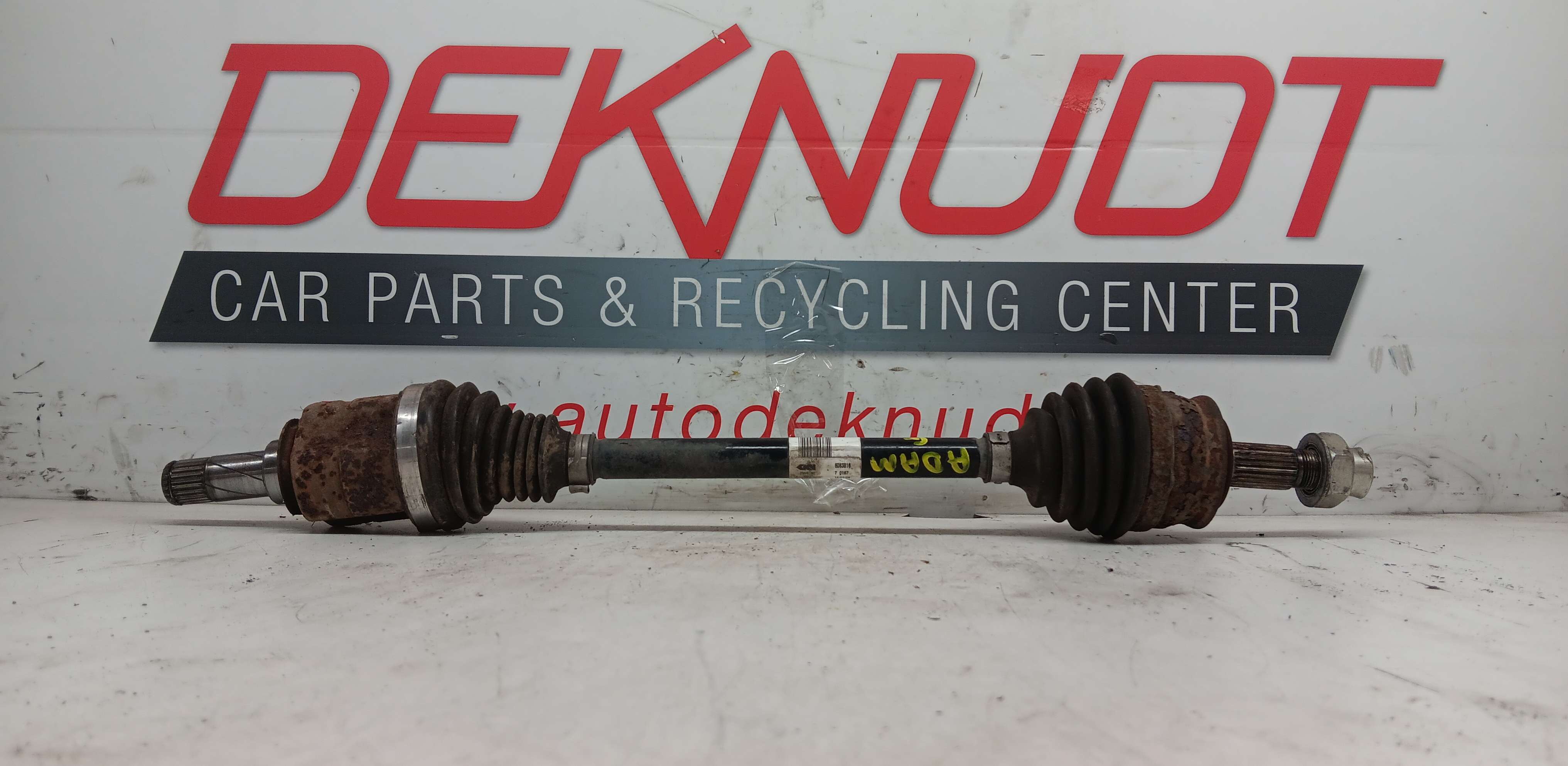 Kardan links voor Opel Adam