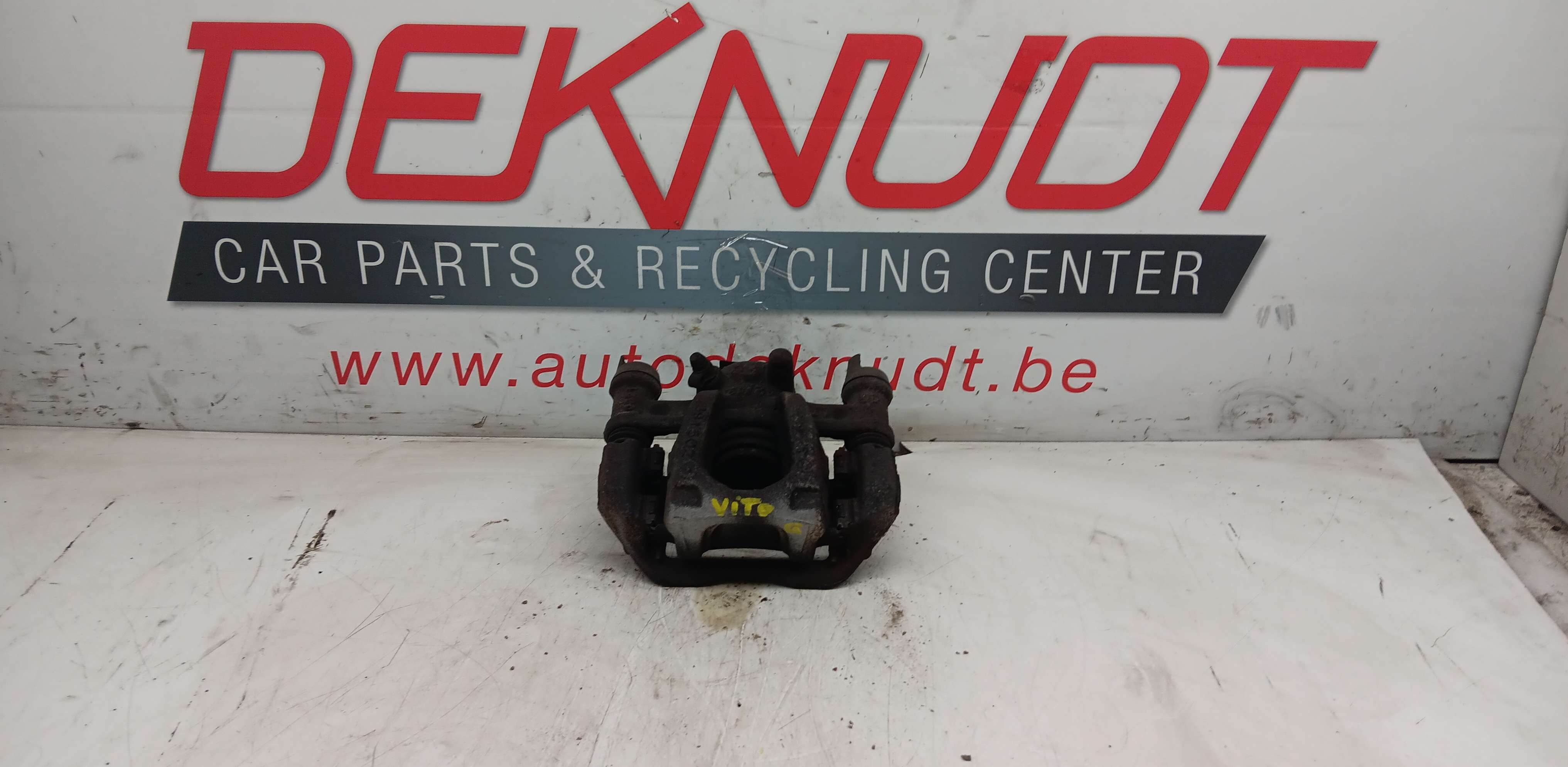 Remschijf links ACHTER Mercedes-Benz Vito