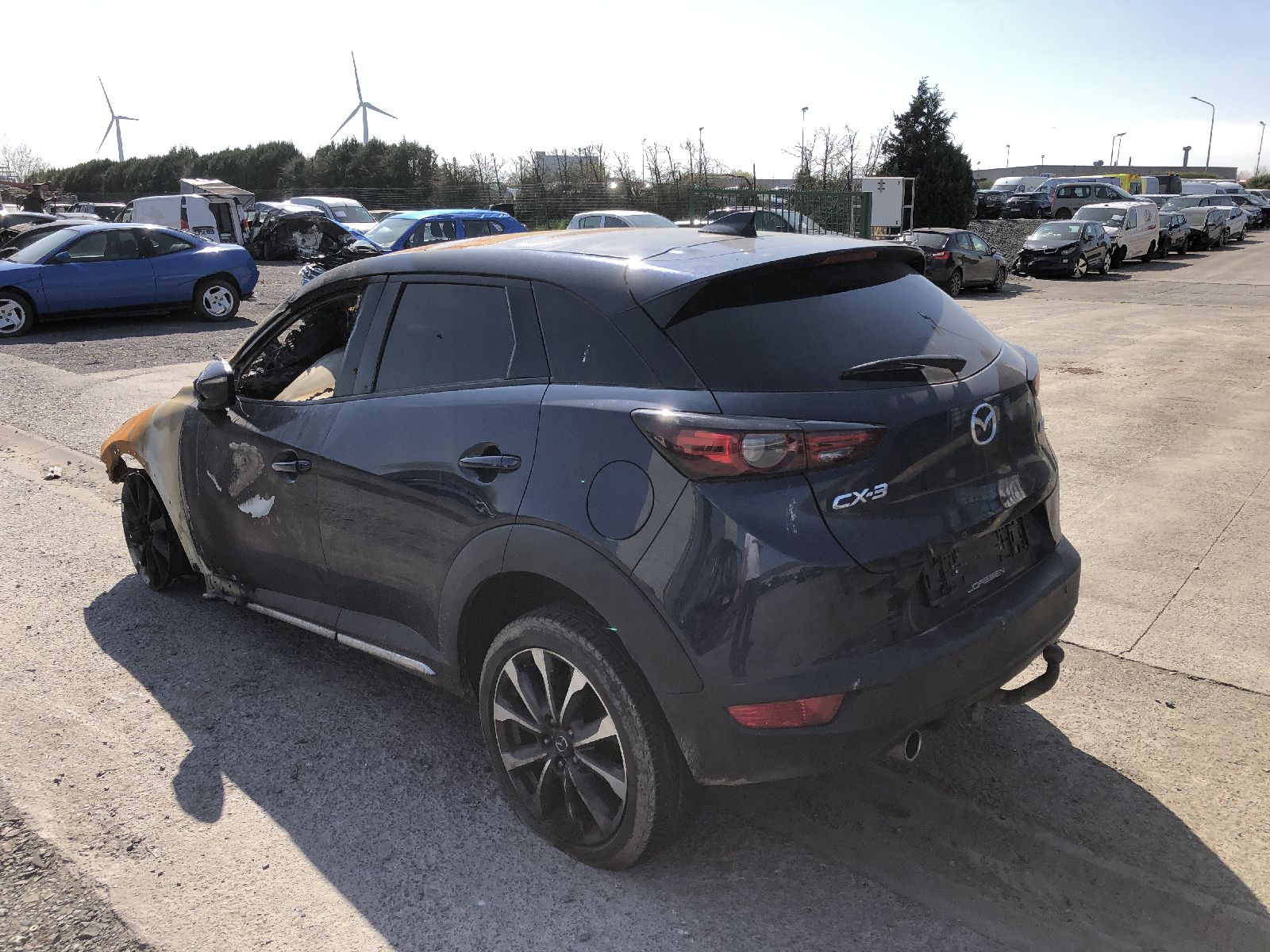 Deur links achter Mazda CX-3