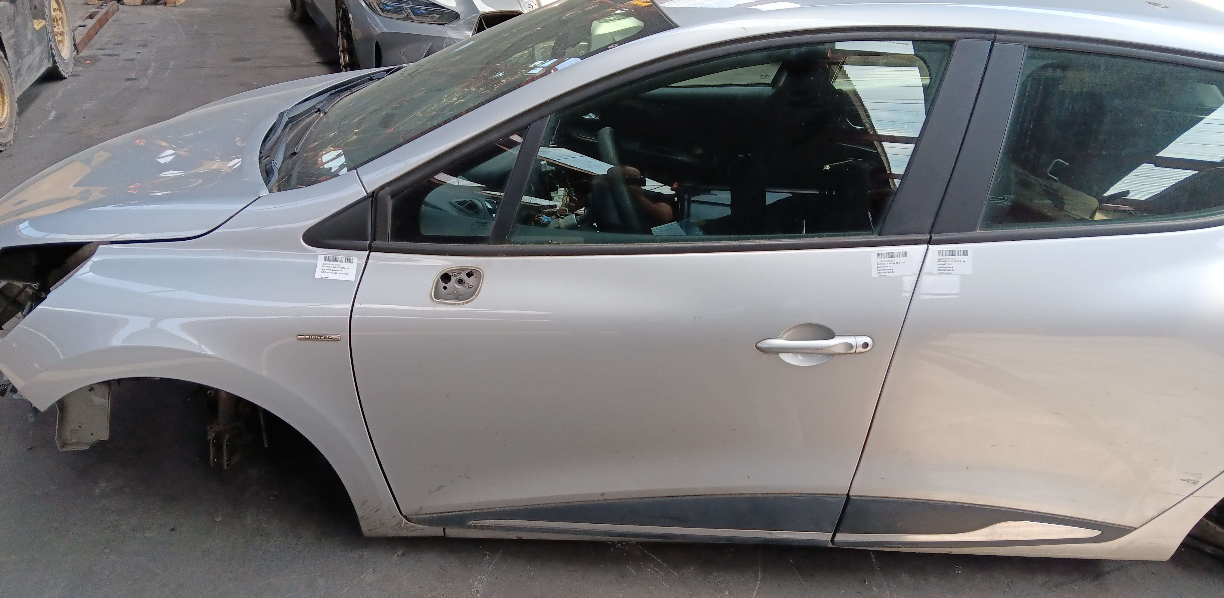 Deur links voor Renault Clio