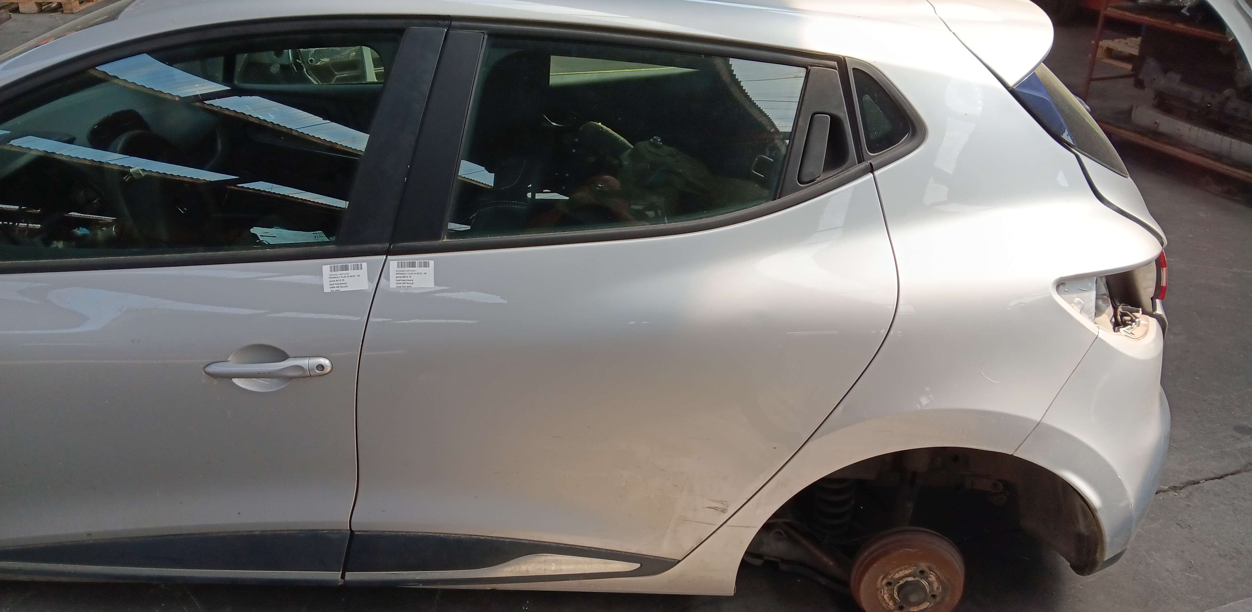 Deur links achter Renault Clio