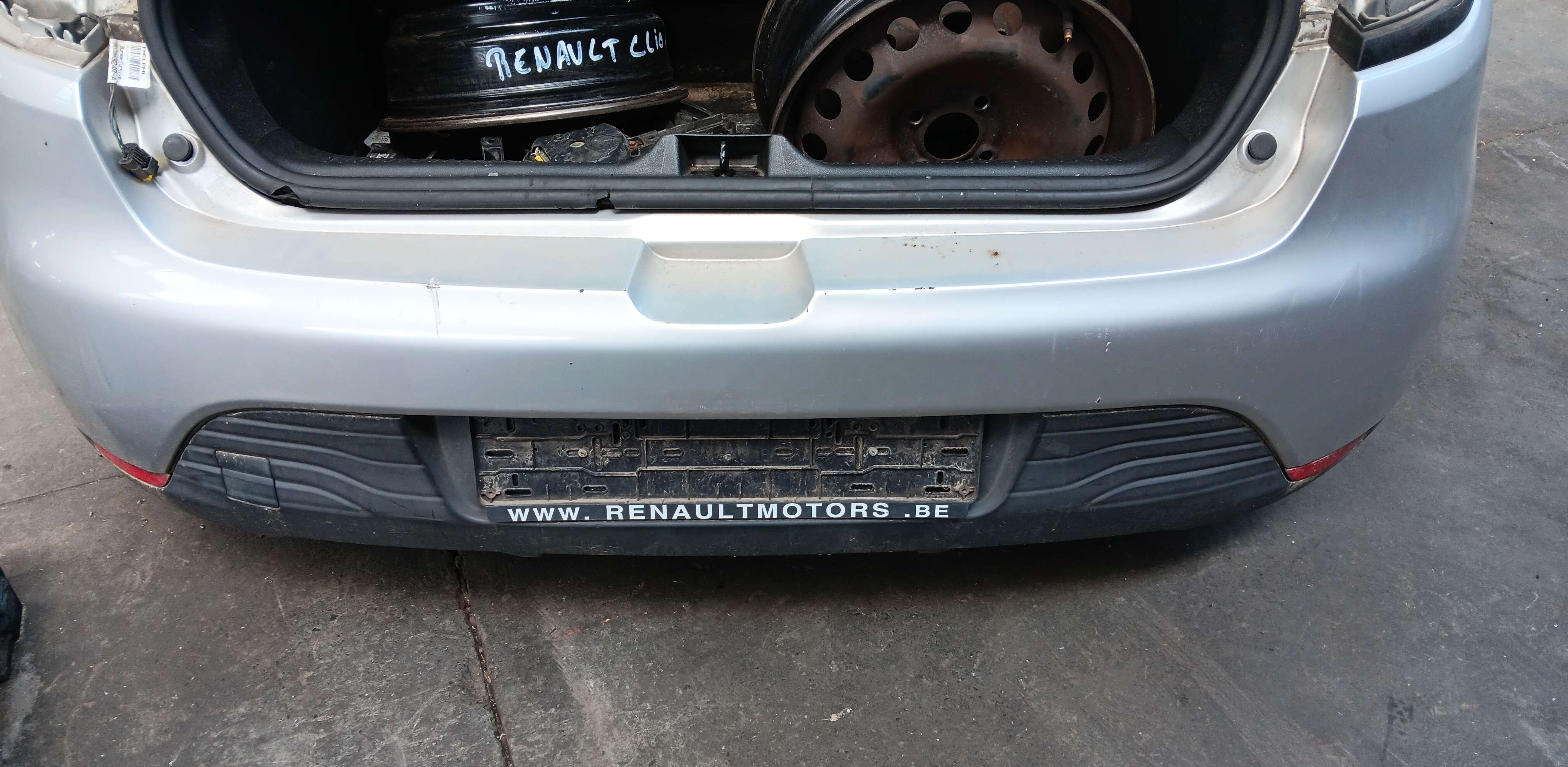 Bumper achter Renault Clio
