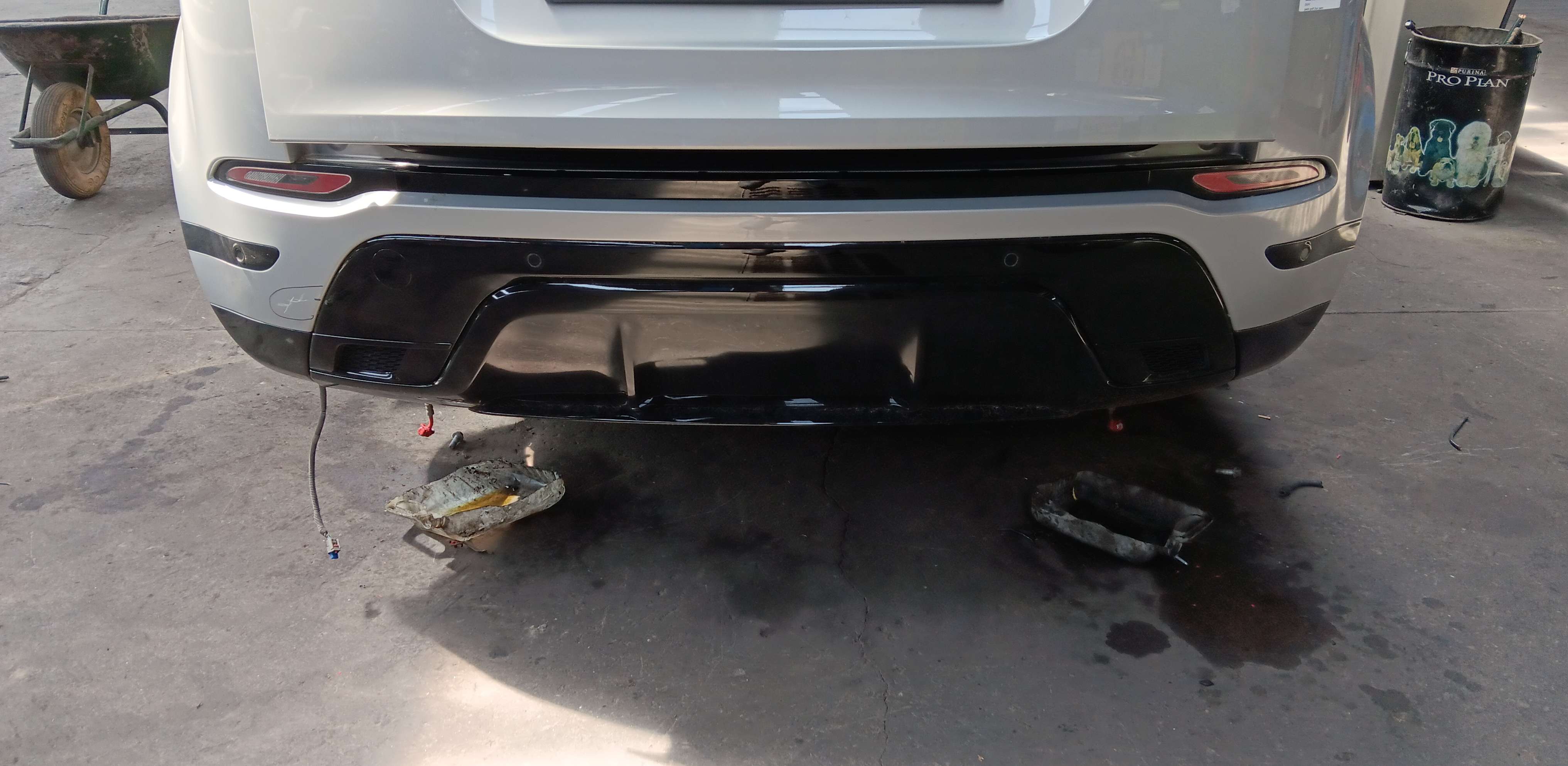 Bumper achter met sensor Land Rover Evoque