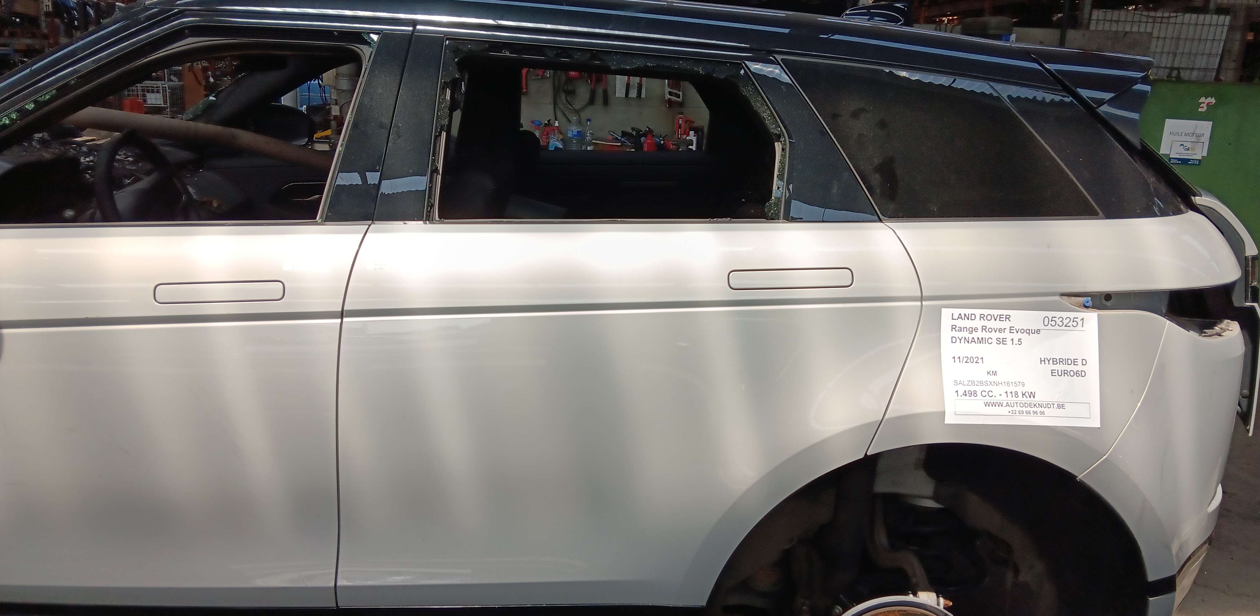 Deur links achter Land Rover Evoque