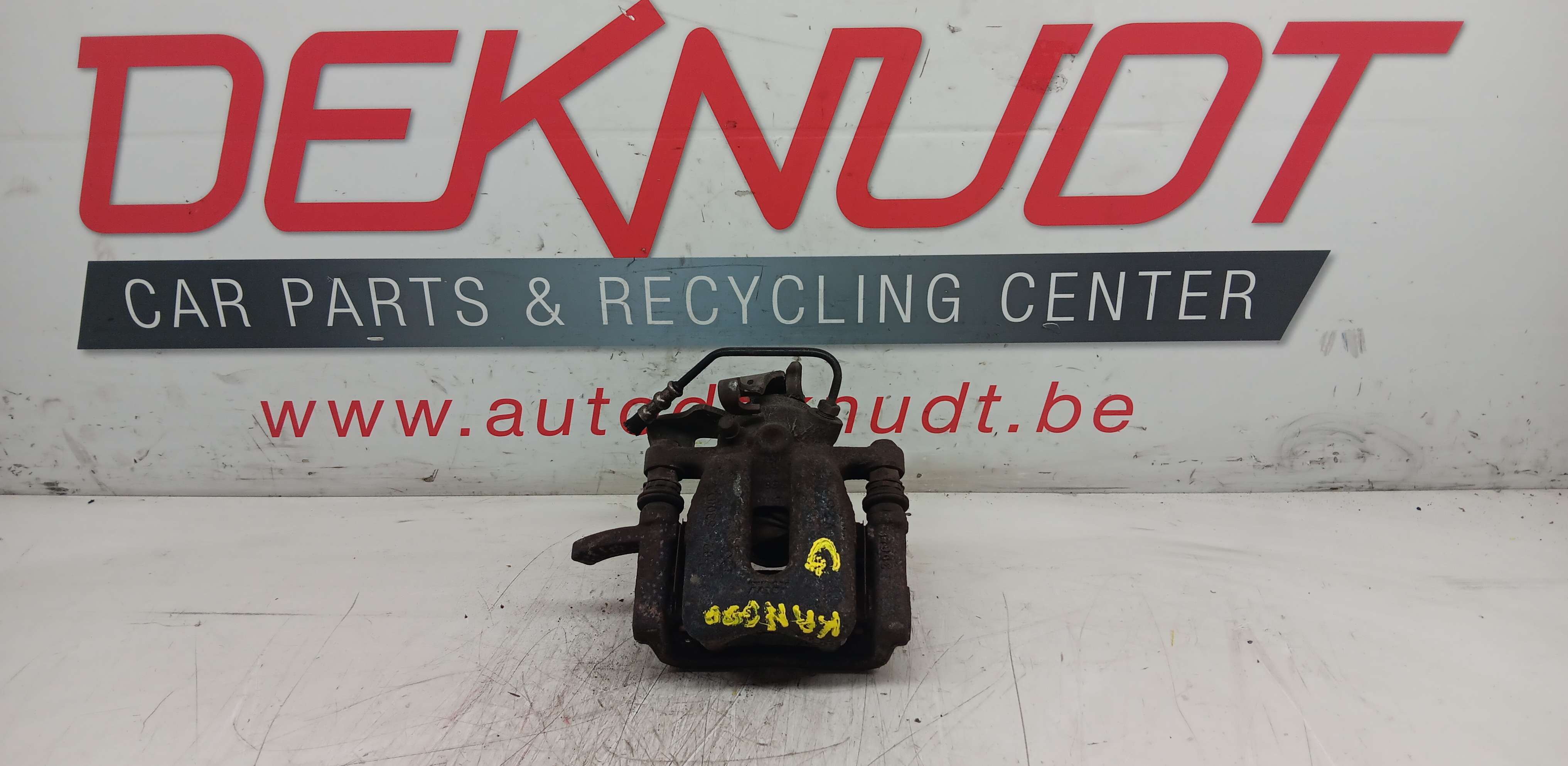 Remschijf links ACHTER Renault Kangoo