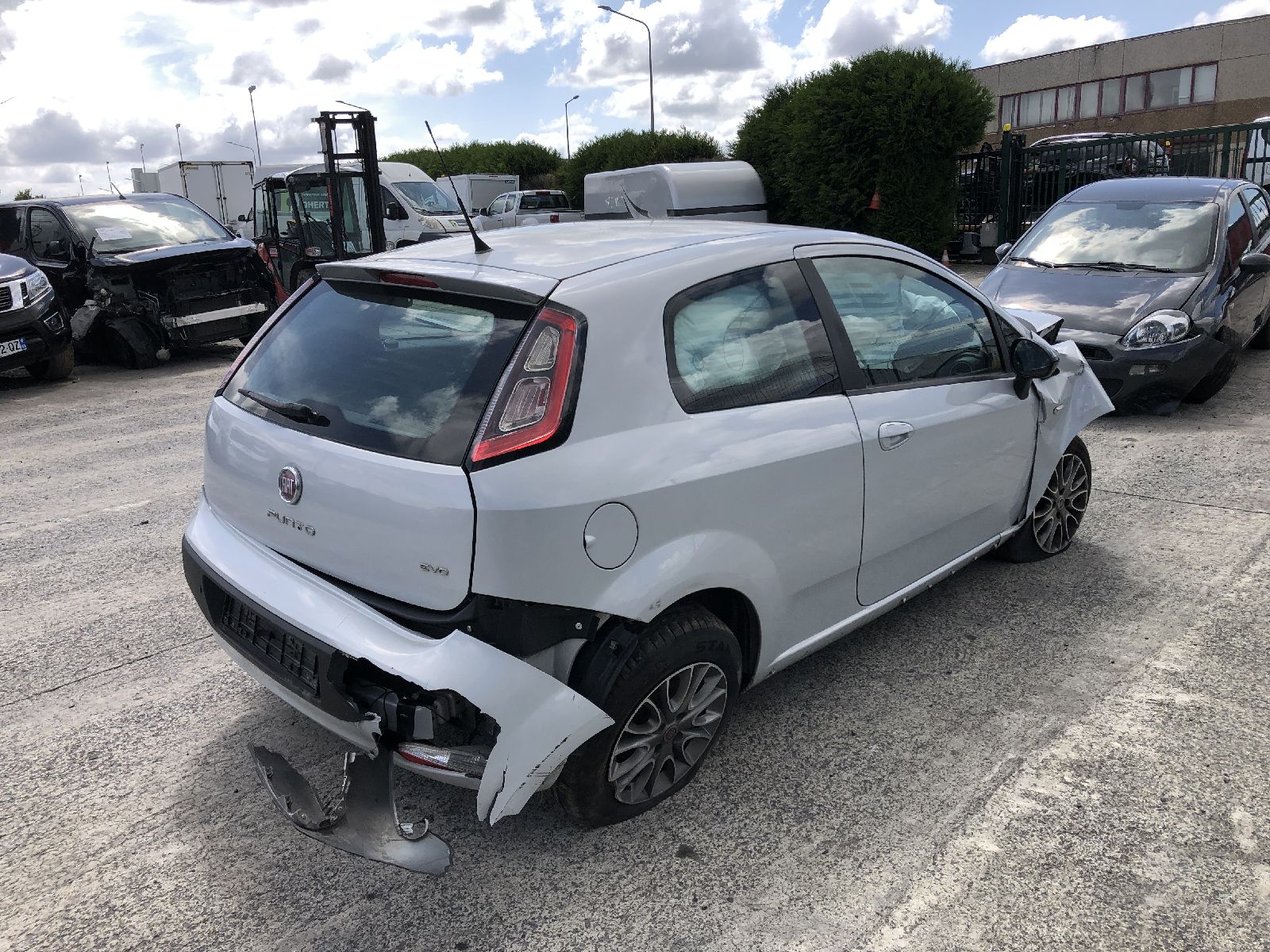 Lichtblok rechts achter Fiat Punto