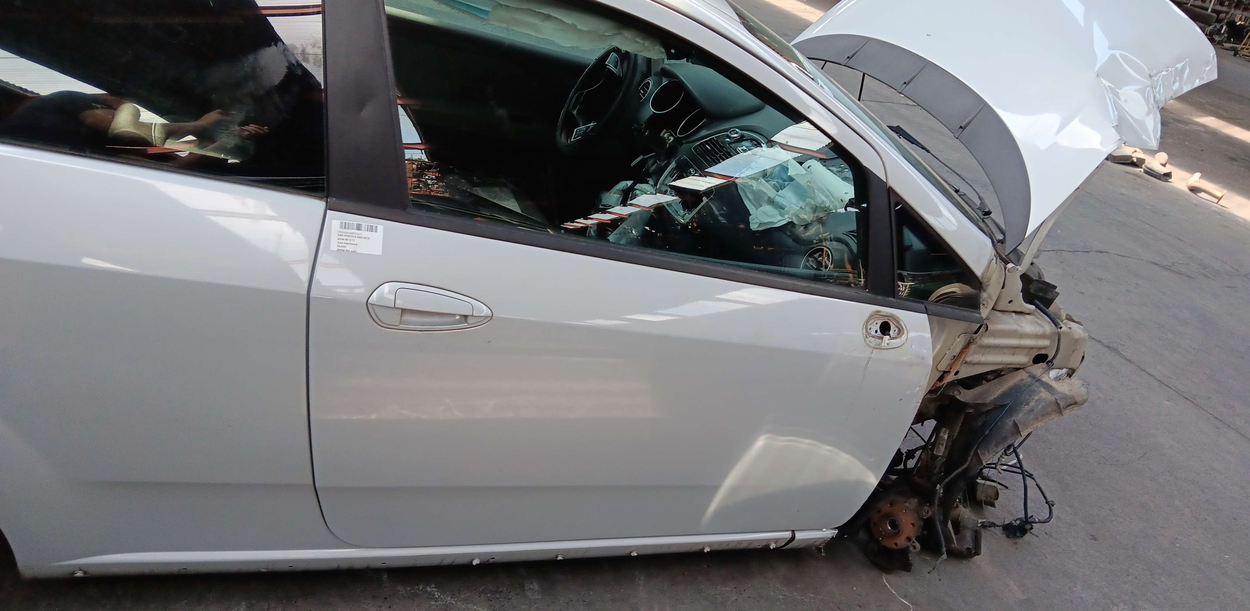 Deur rechts voor Fiat Punto