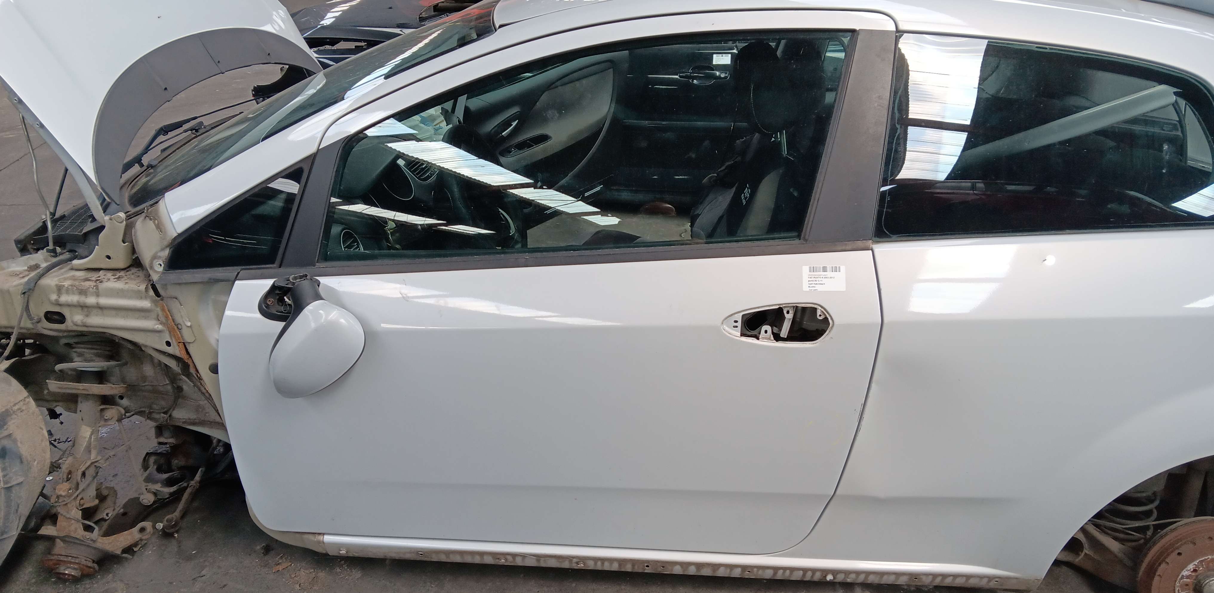 Deur links voor Fiat Punto