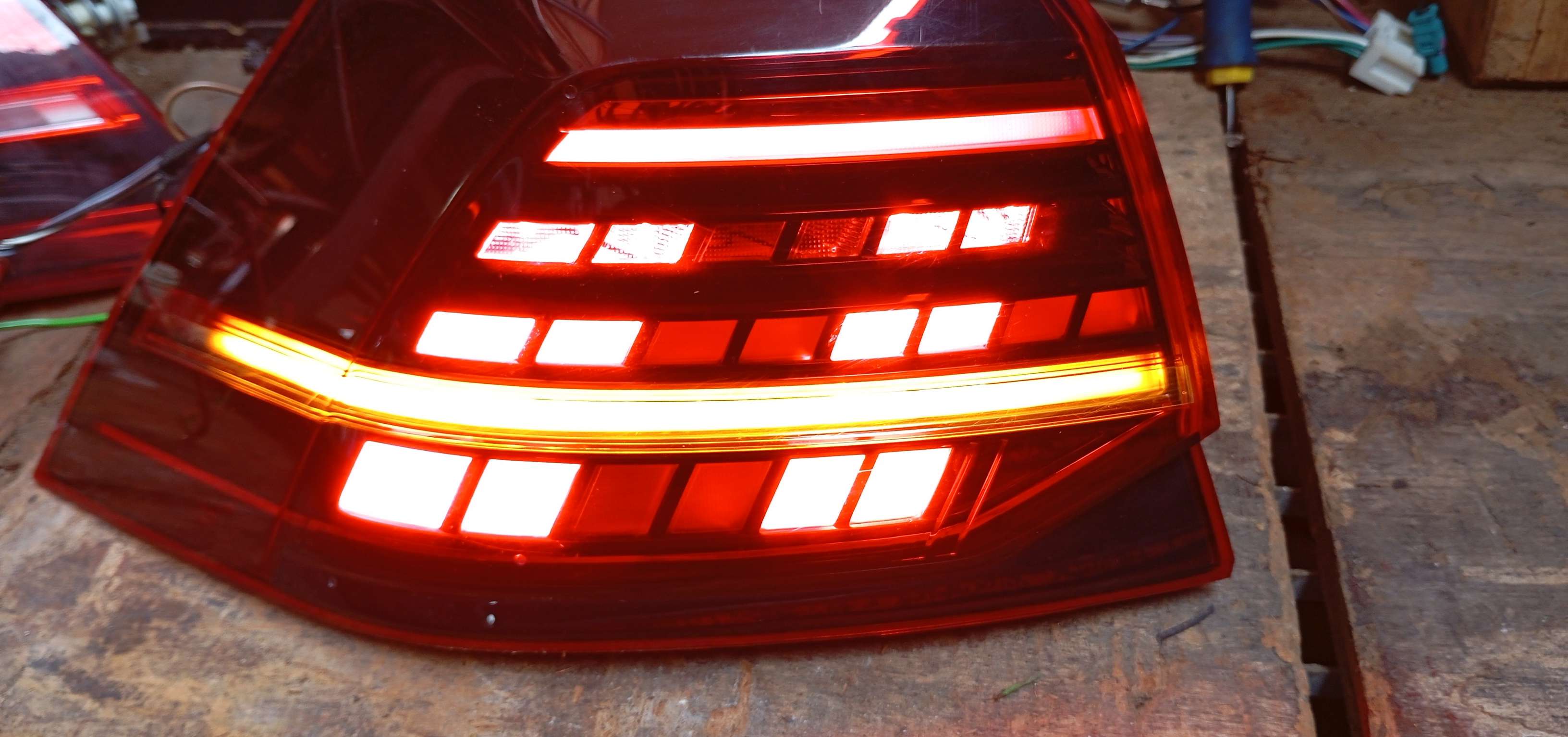 Lichtblok links achter Vw Golf