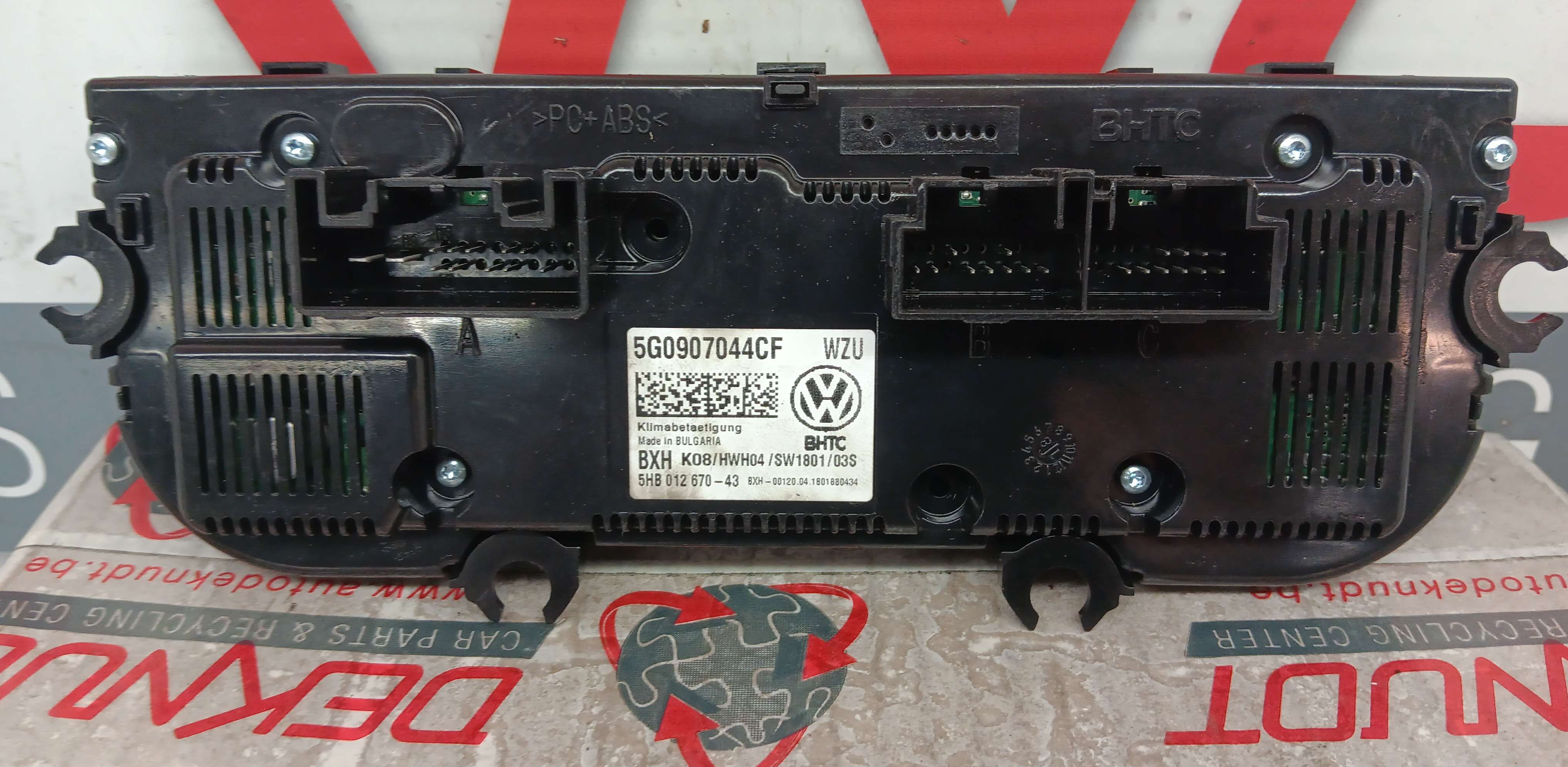 Commande de clim Vw Golf