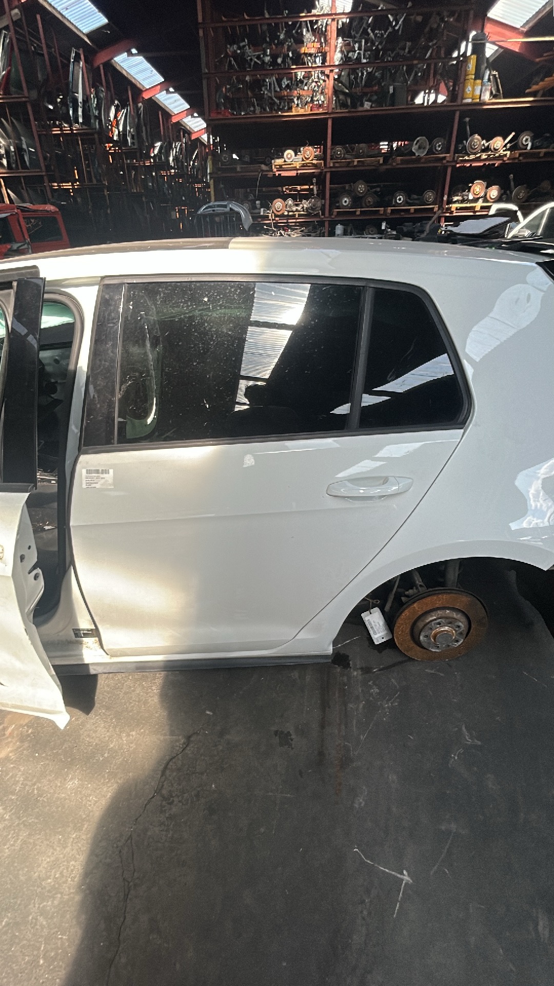 Deur links achter Vw Golf