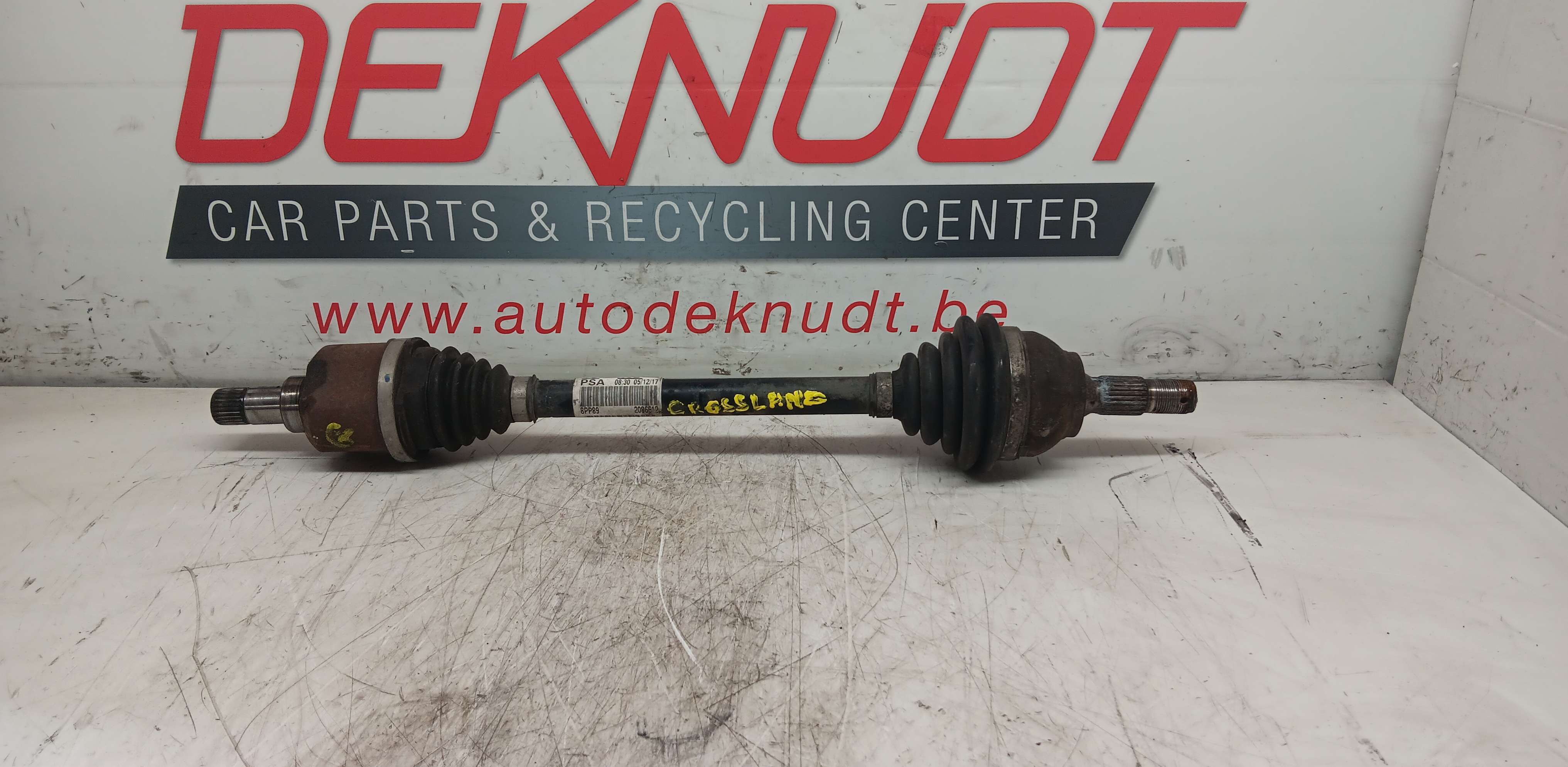 Kardan links voor Opel CROSSLAND X