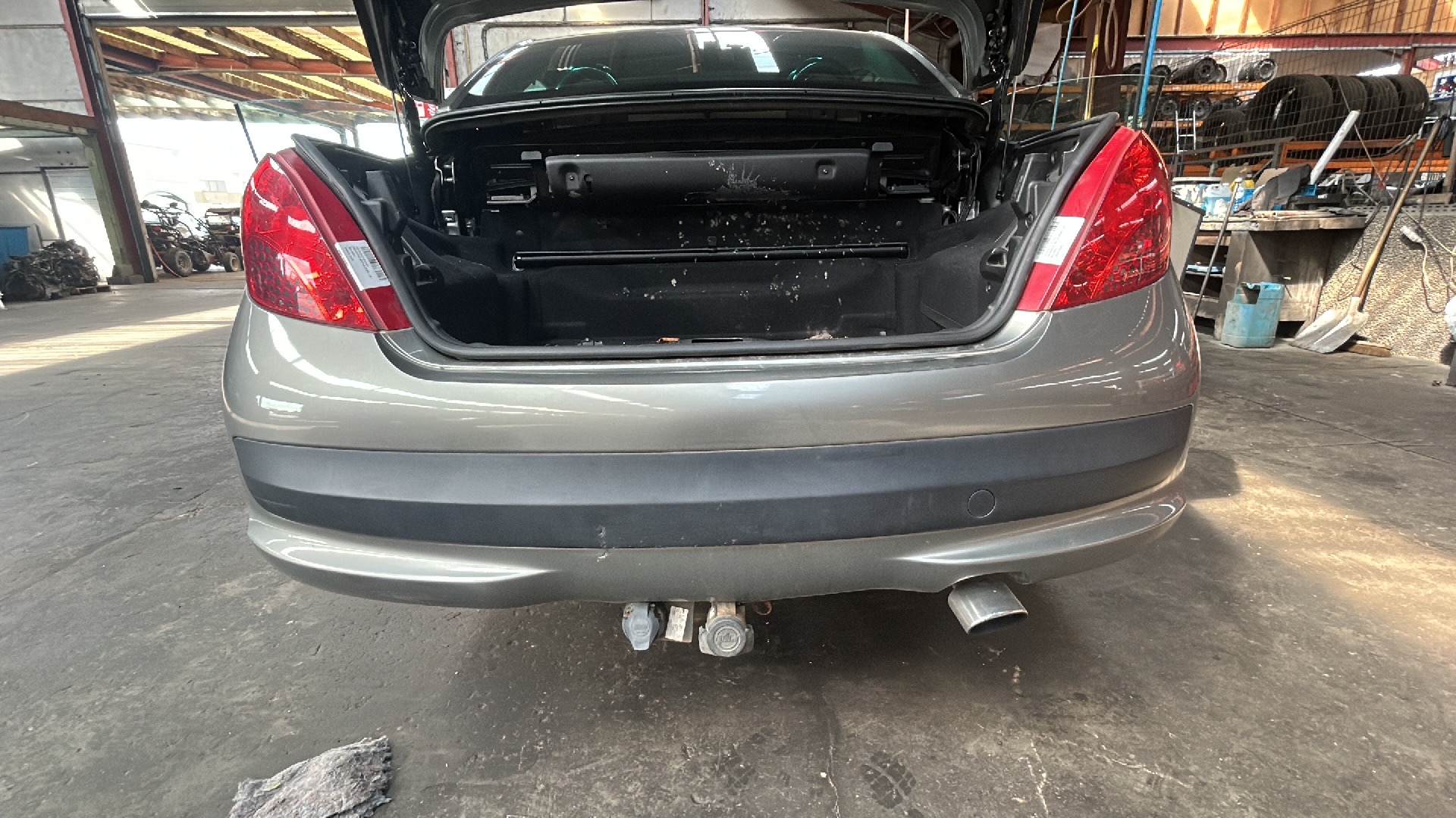 Bumper achter Peugeot 207