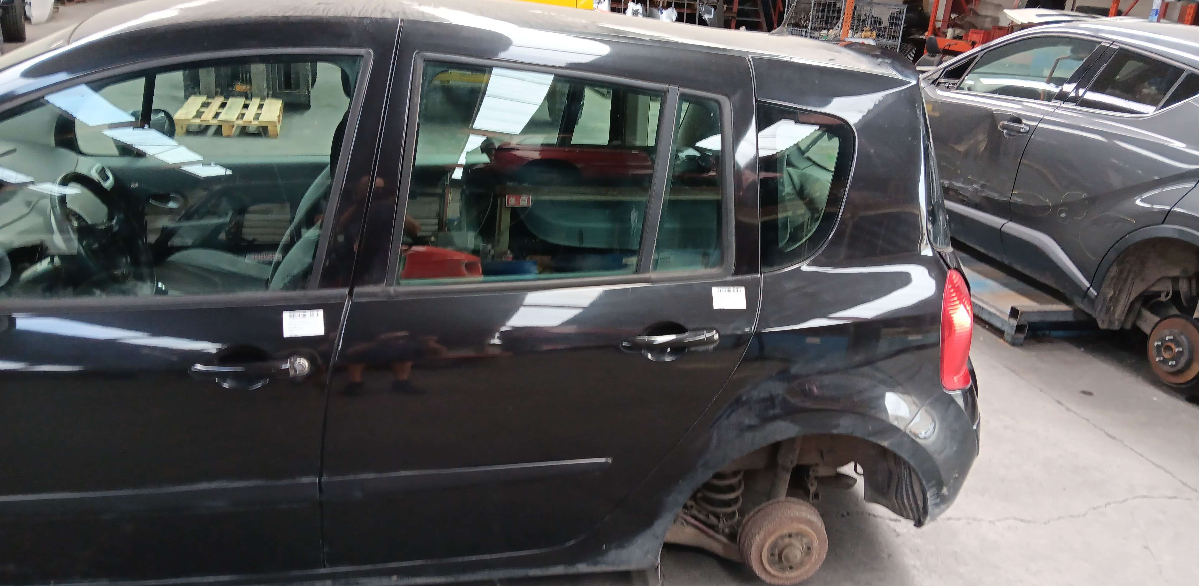 Deur links achter Renault Modus