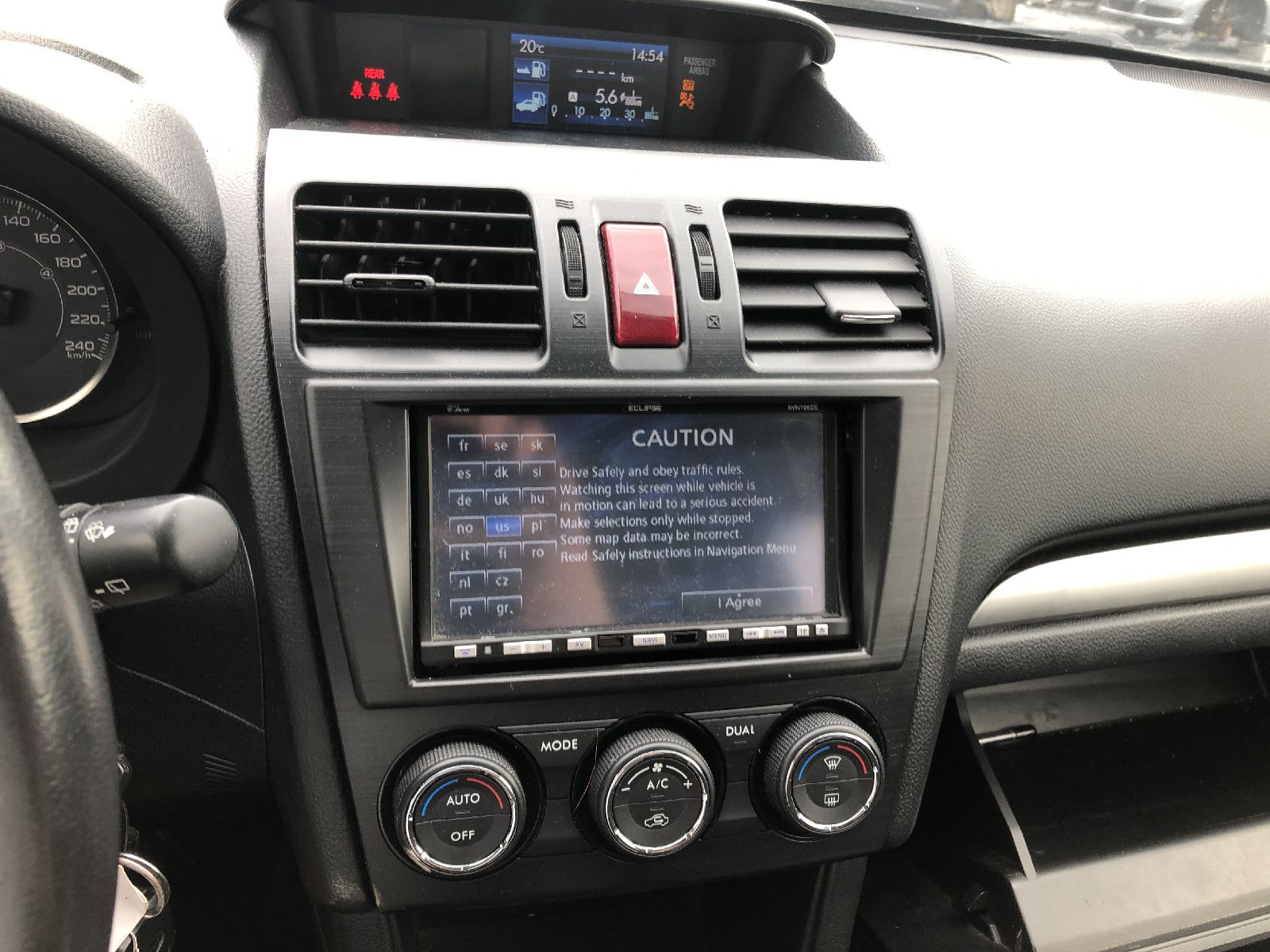 Radio Subaru Impreza