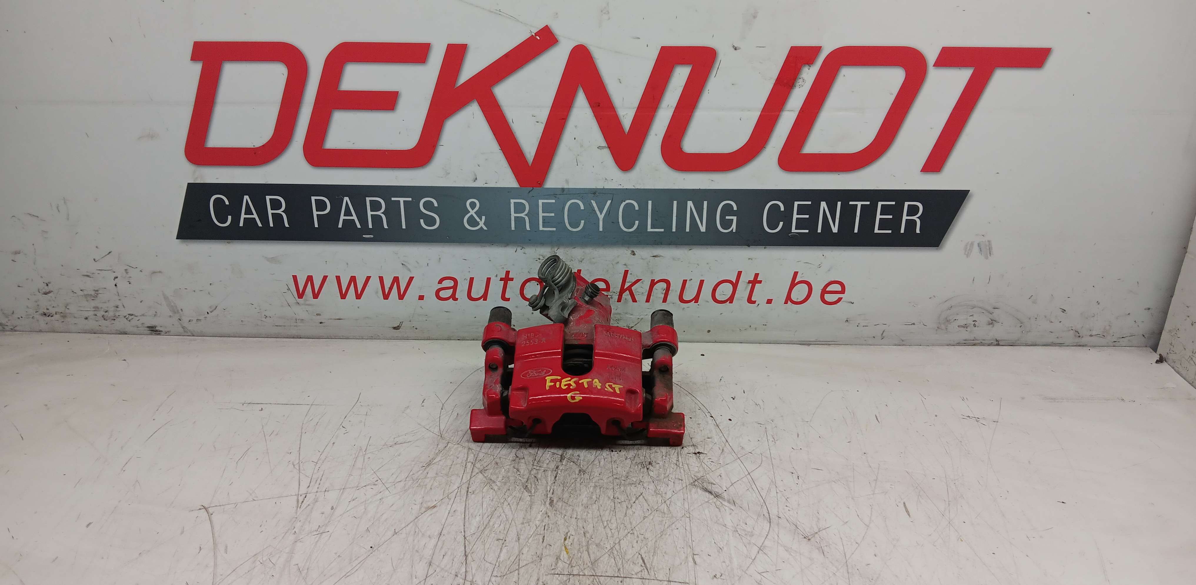 Remschijf links ACHTER Ford Fiesta