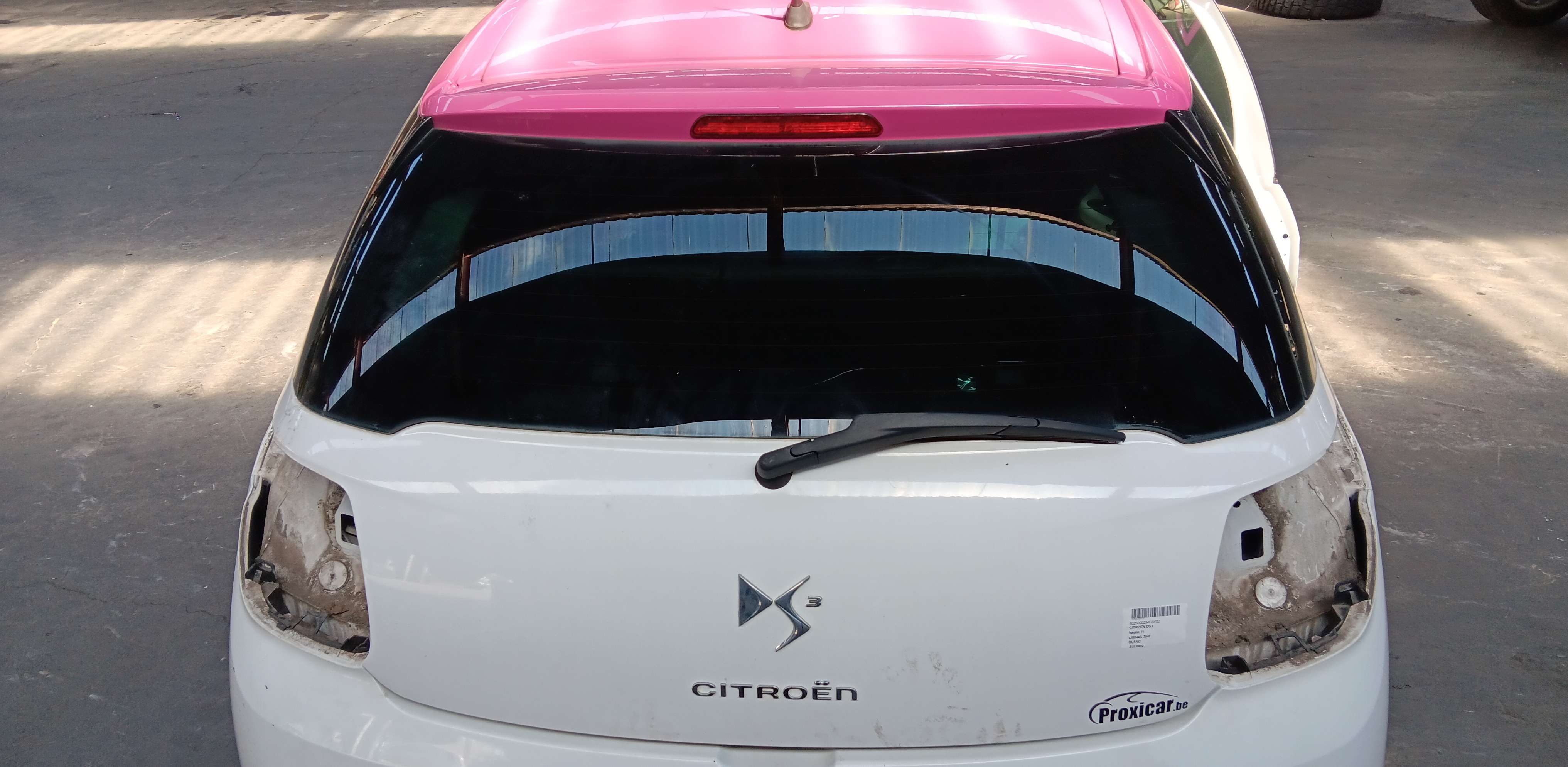 Achterklep Citroen DS3