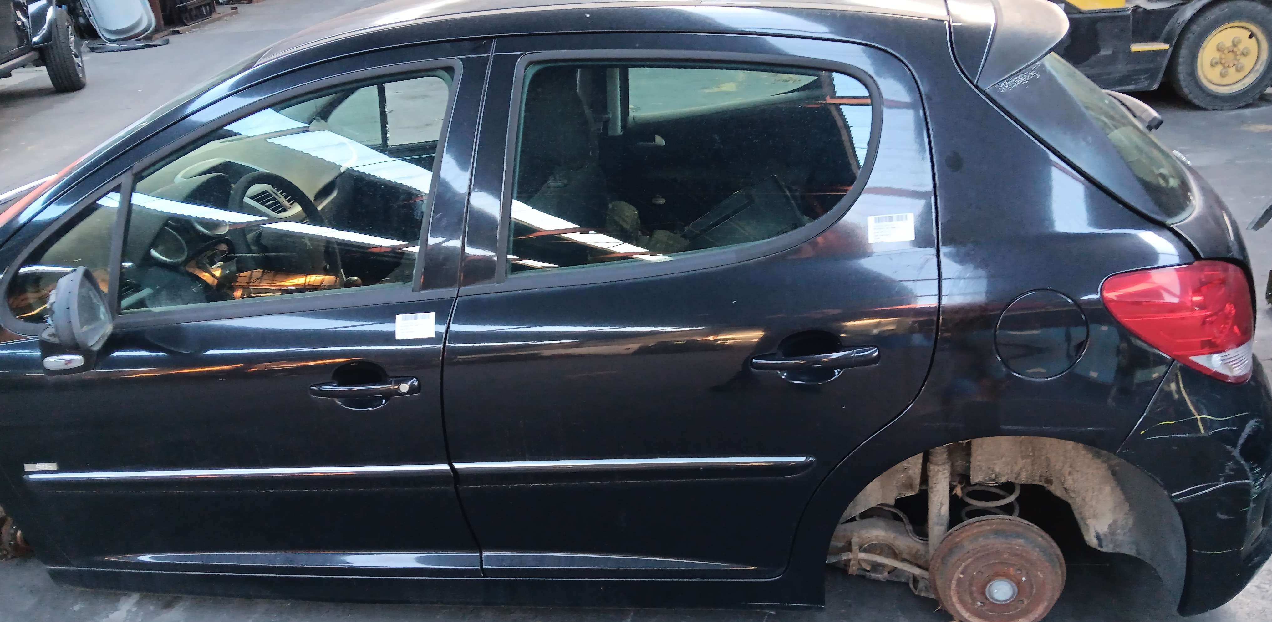 Deur links achter Peugeot 207