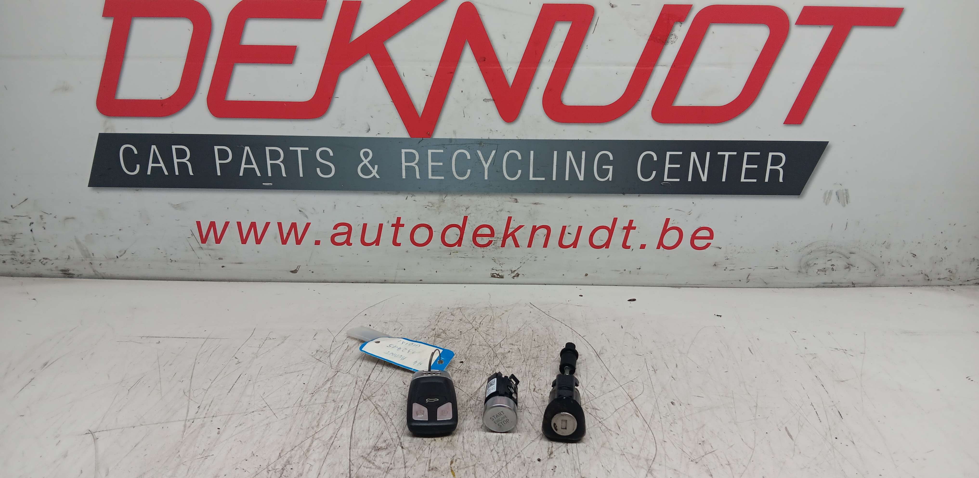 Set sleutels transponder Audi A4