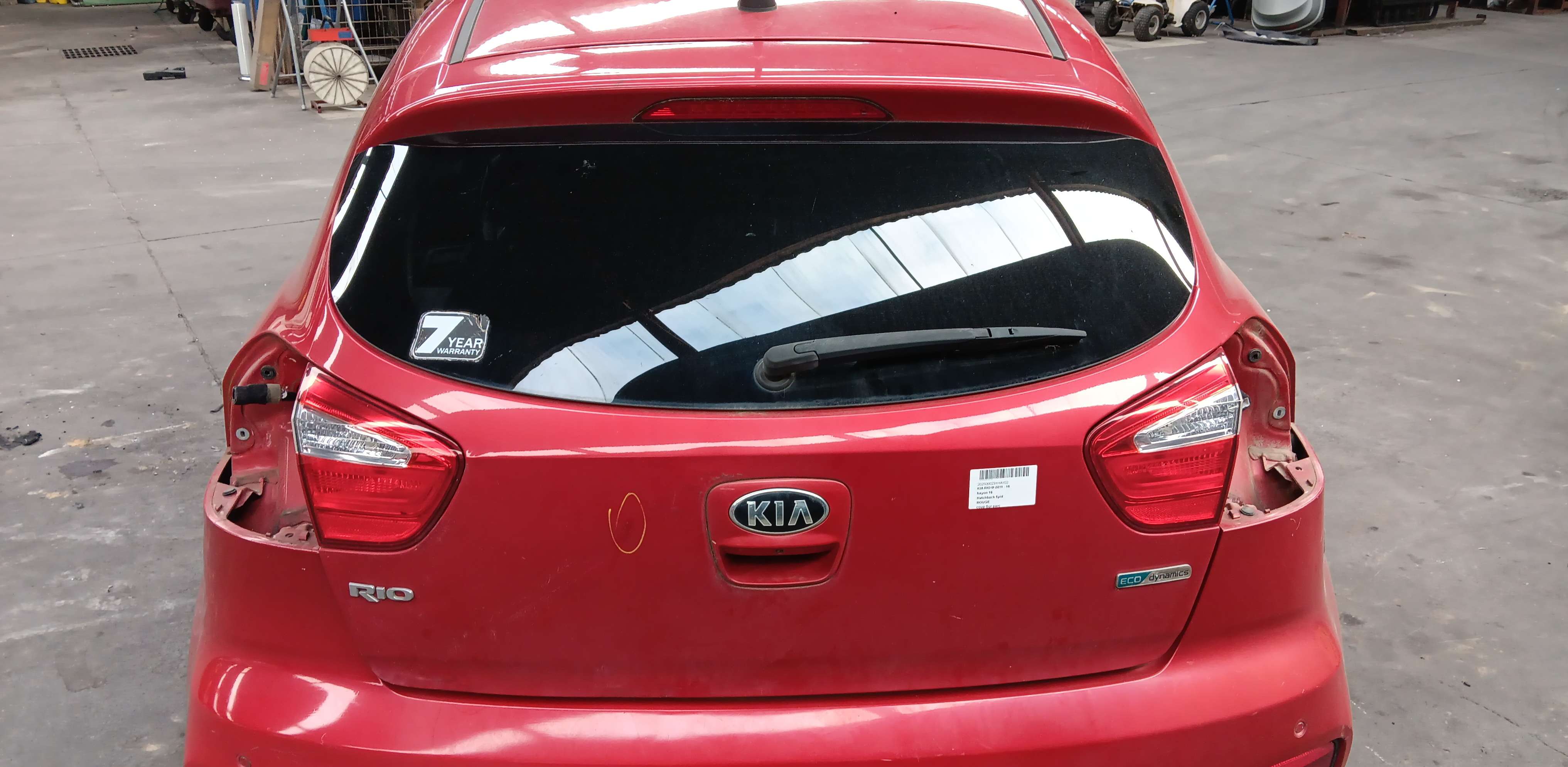Achterklep Kia Rio