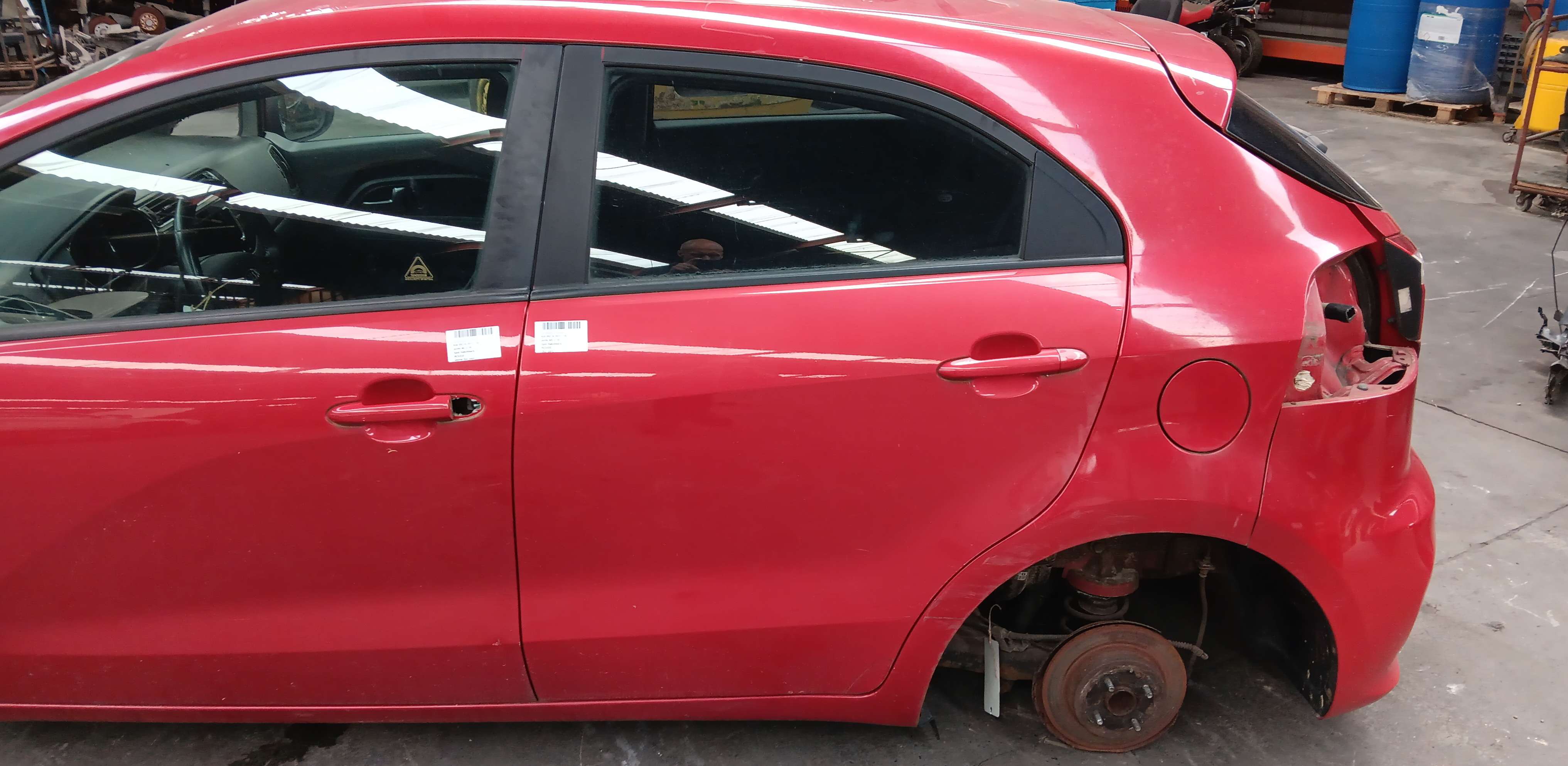 Deur links achter Kia Rio