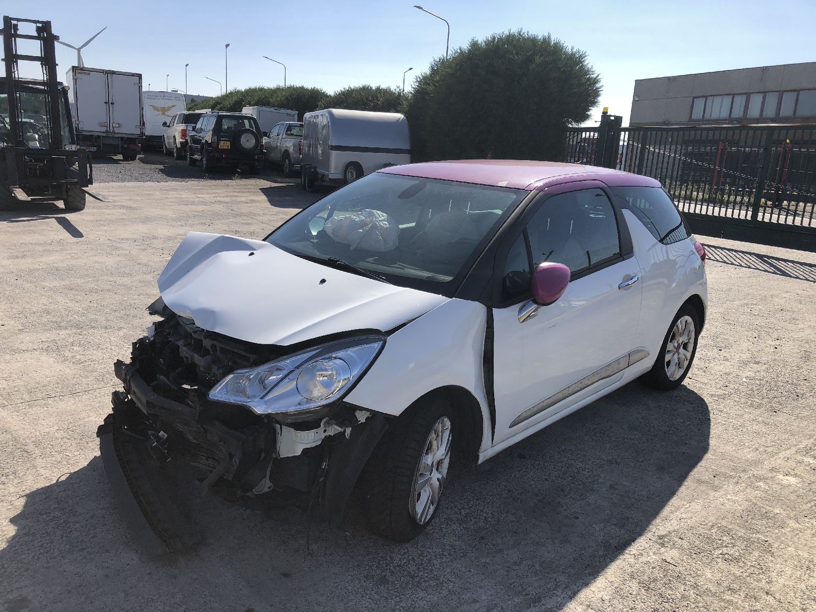 Buiten spiegel Links Elec Citroen DS3