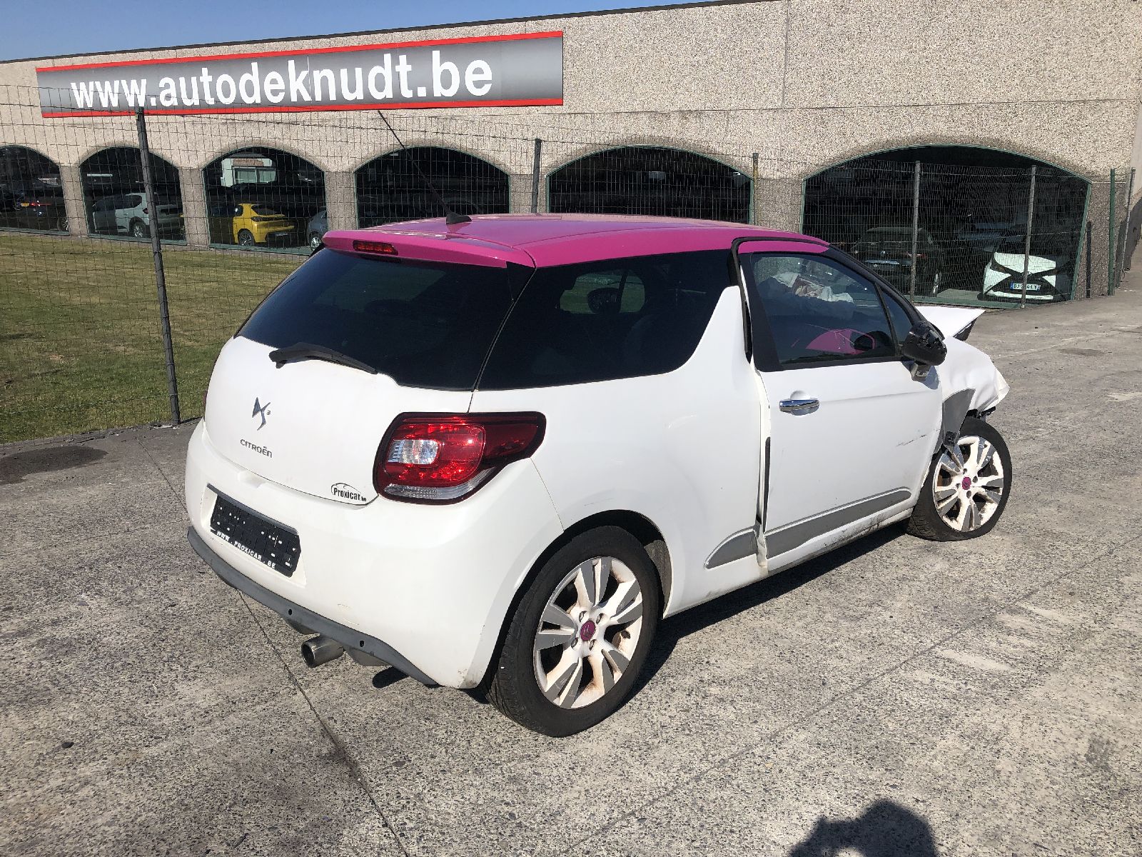 Lichtblok rechts achter Citroen DS3