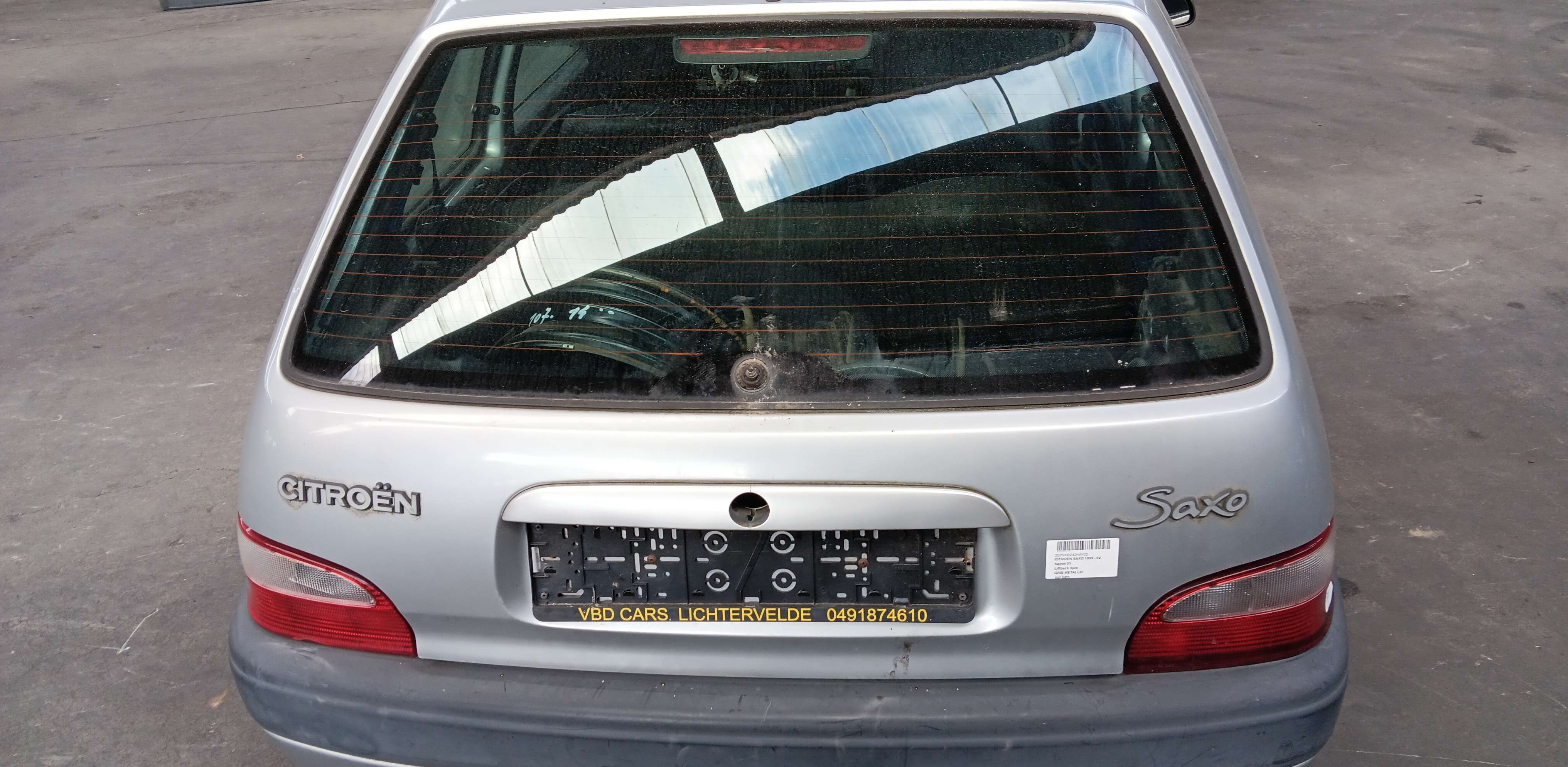 Achterklep Citroen SAXO
