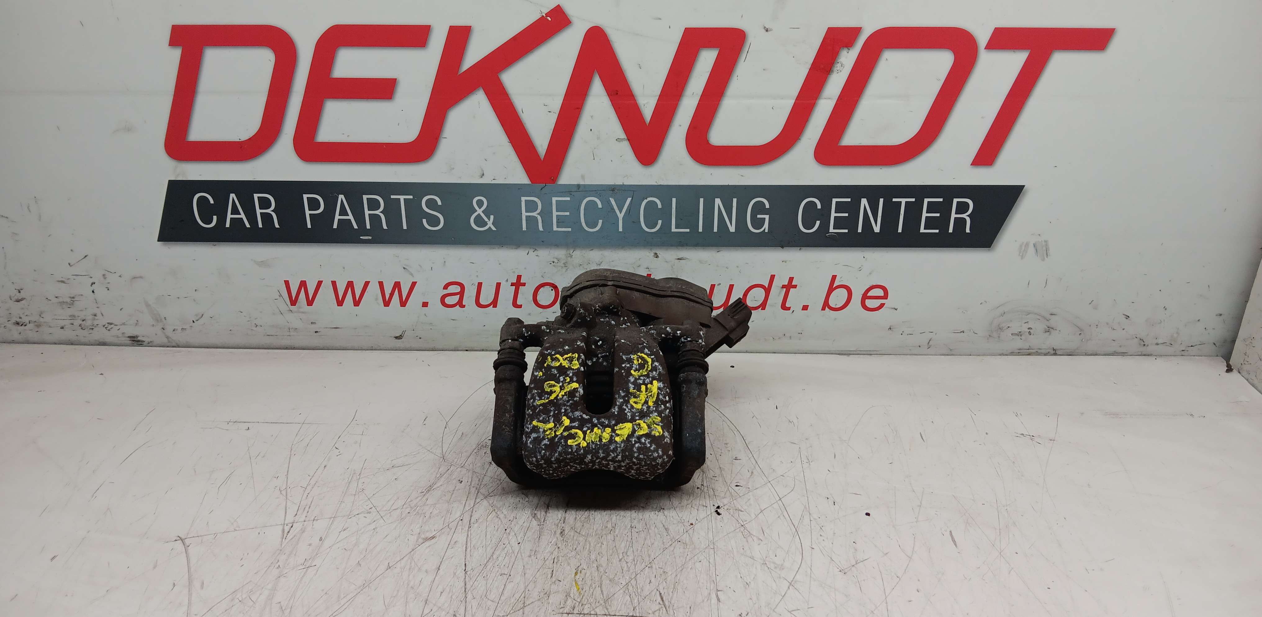 Remschijf links ACHTER Renault Scenic