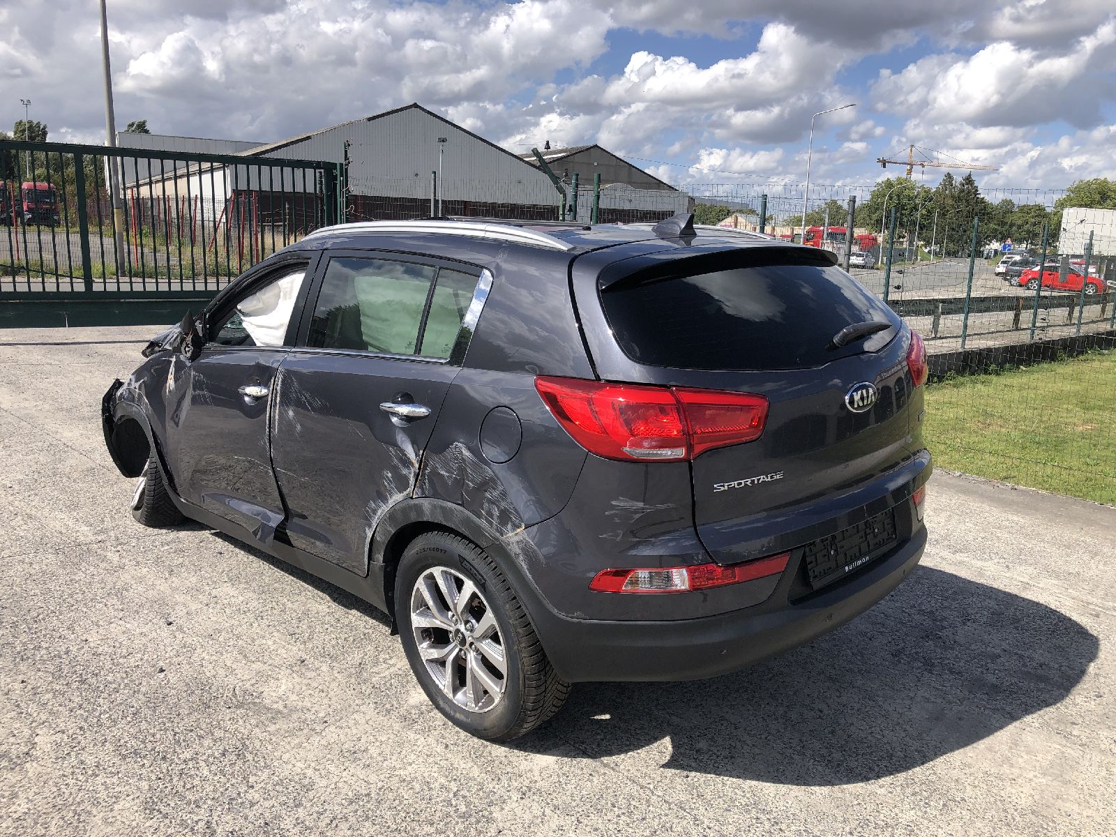 Bumper achter met sensor Kia Sportage