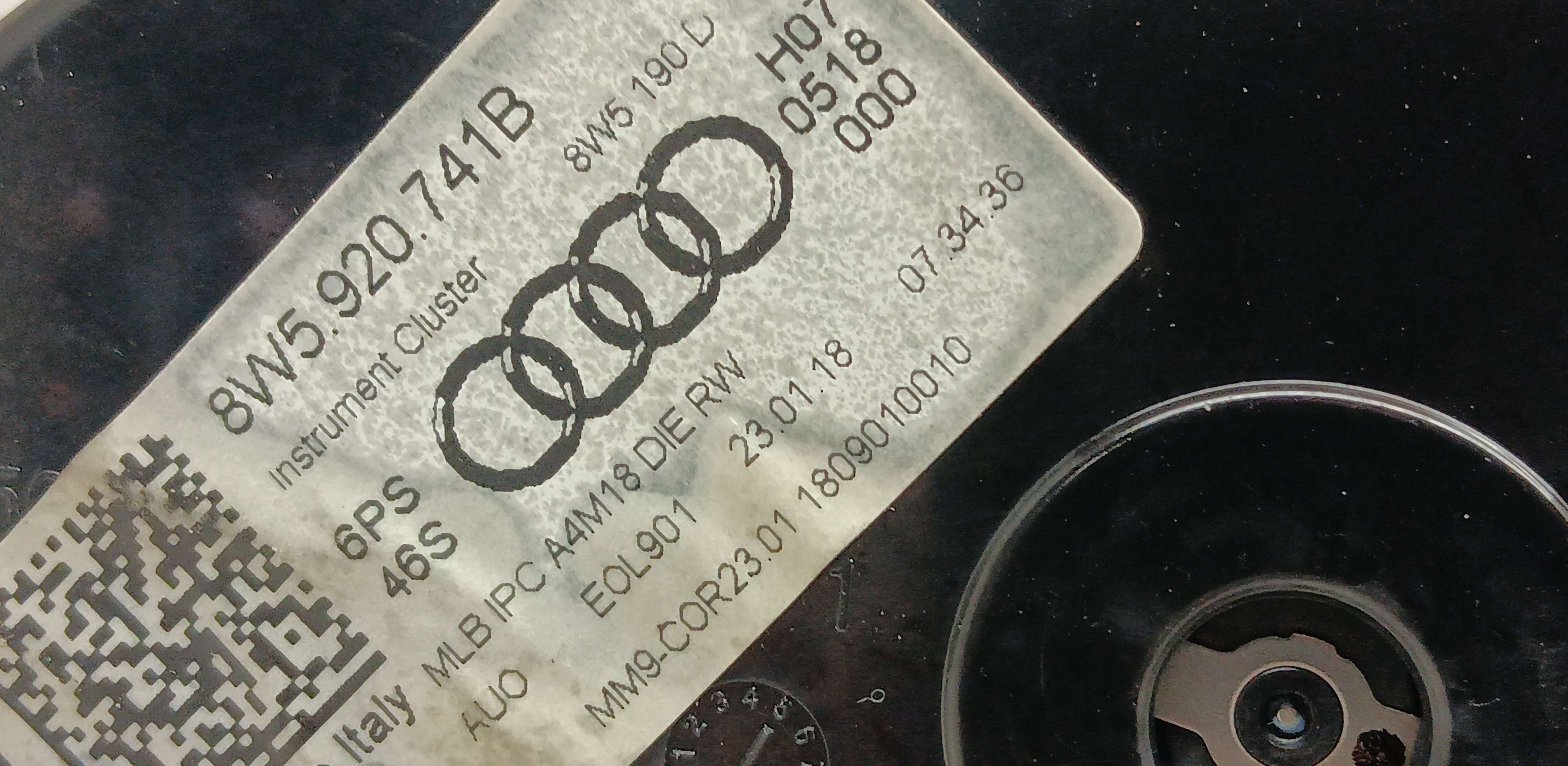 Kilometerteller Audi A4