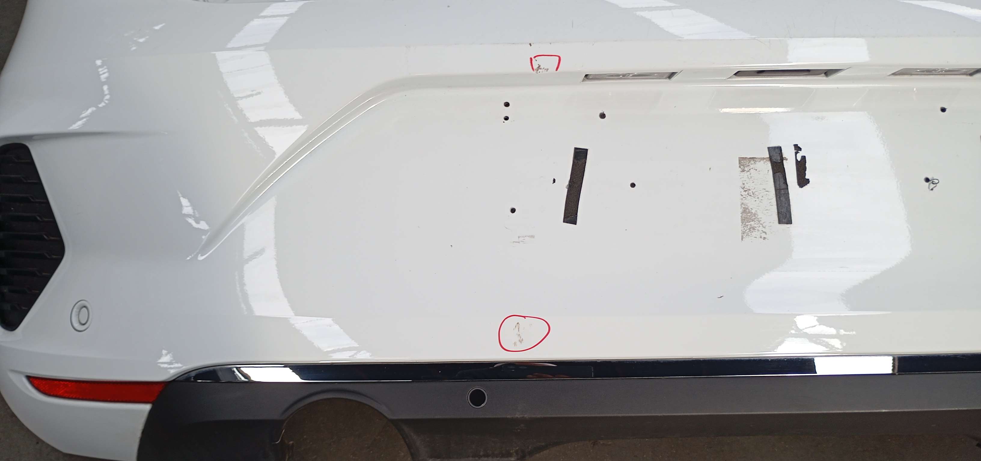 Bumper achter met sensor Renault Clio
