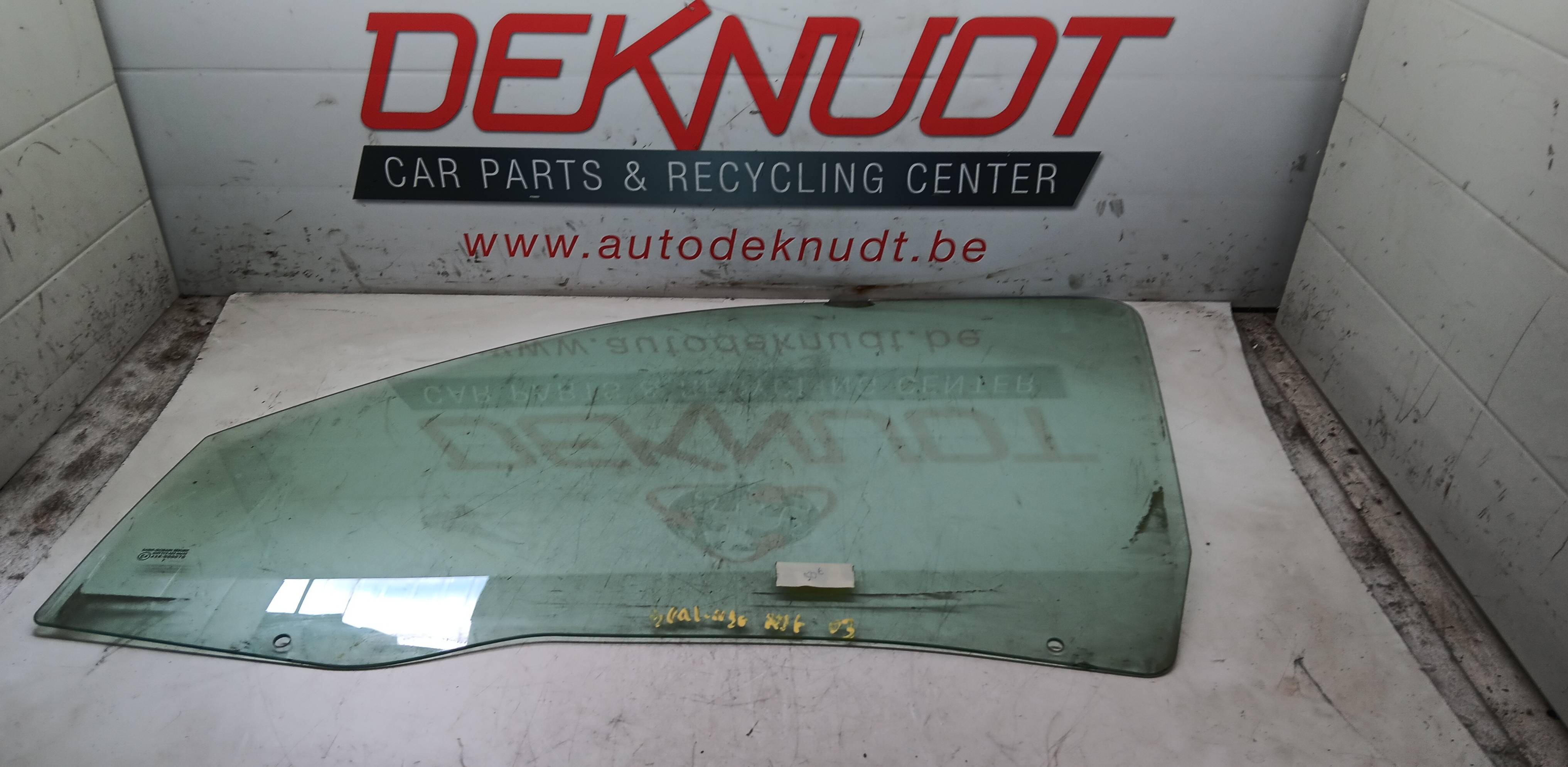 Raam deur links voor Citroen Berlingo
