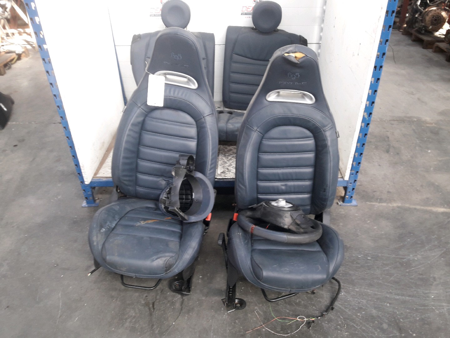 Interior all seats Fiat 500