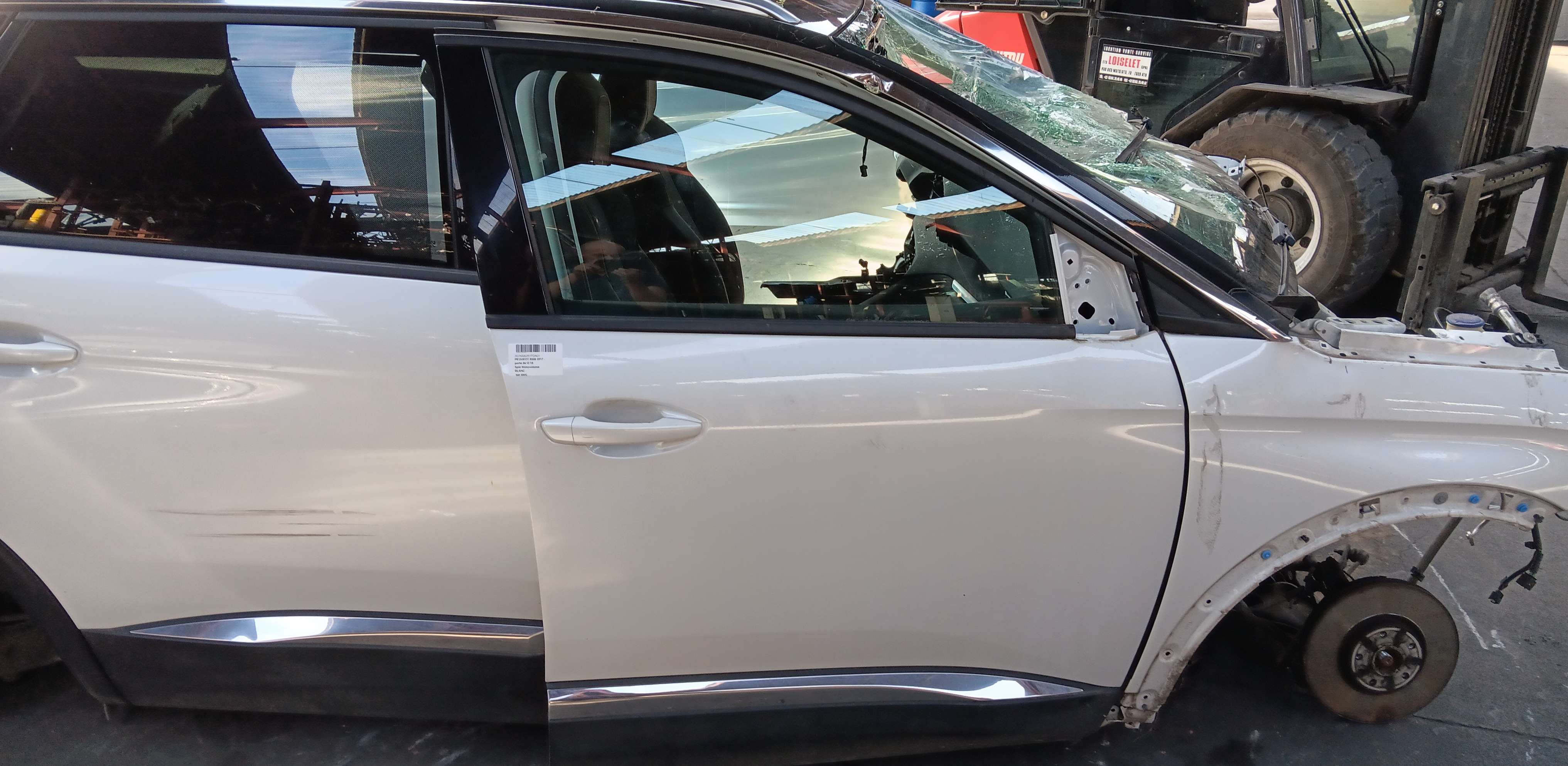 Deur rechts voor Peugeot 5008