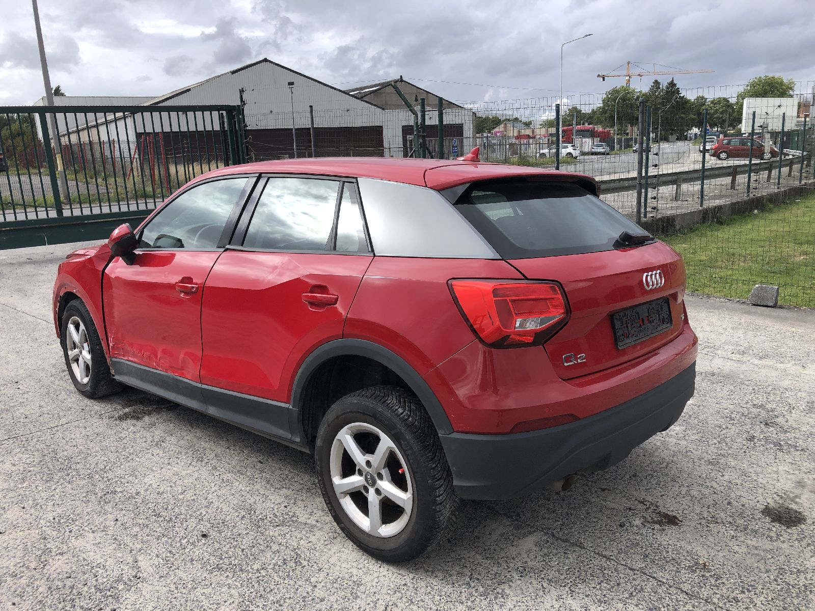 Bumper achter met sensor Audi Q2