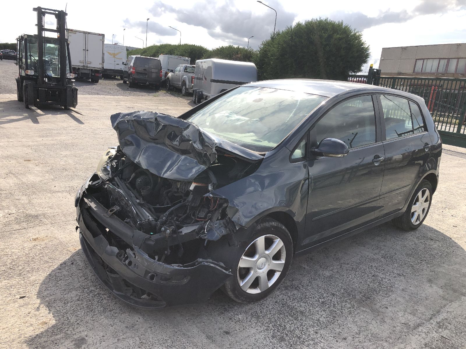 Deur links voor Vw Golf Plus