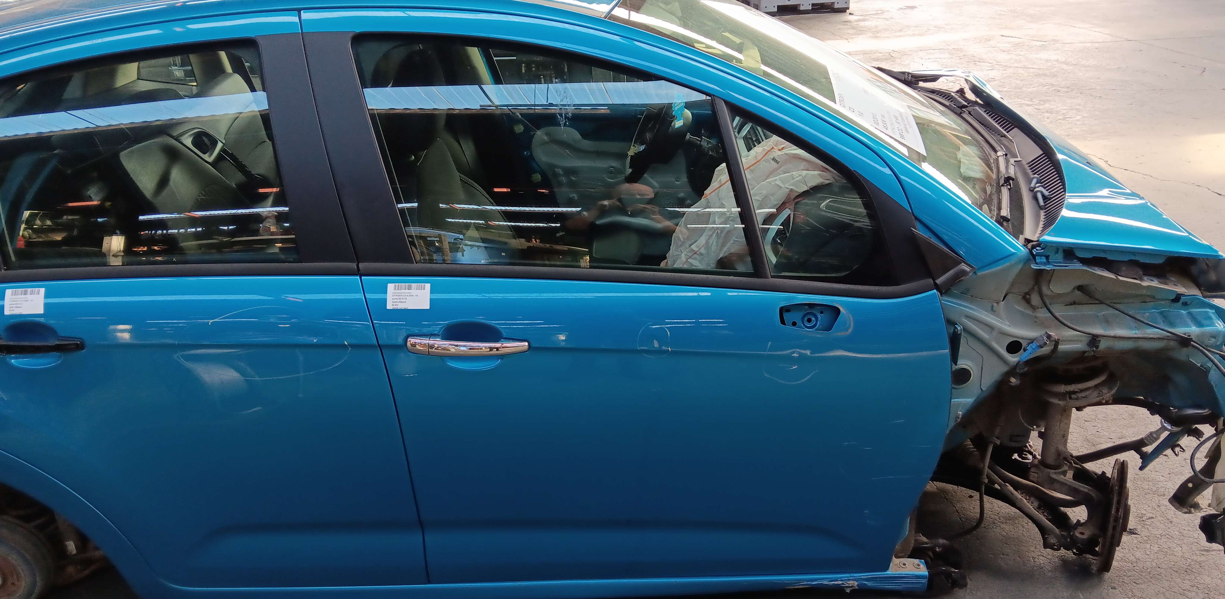 Deur rechts voor Citroen C3