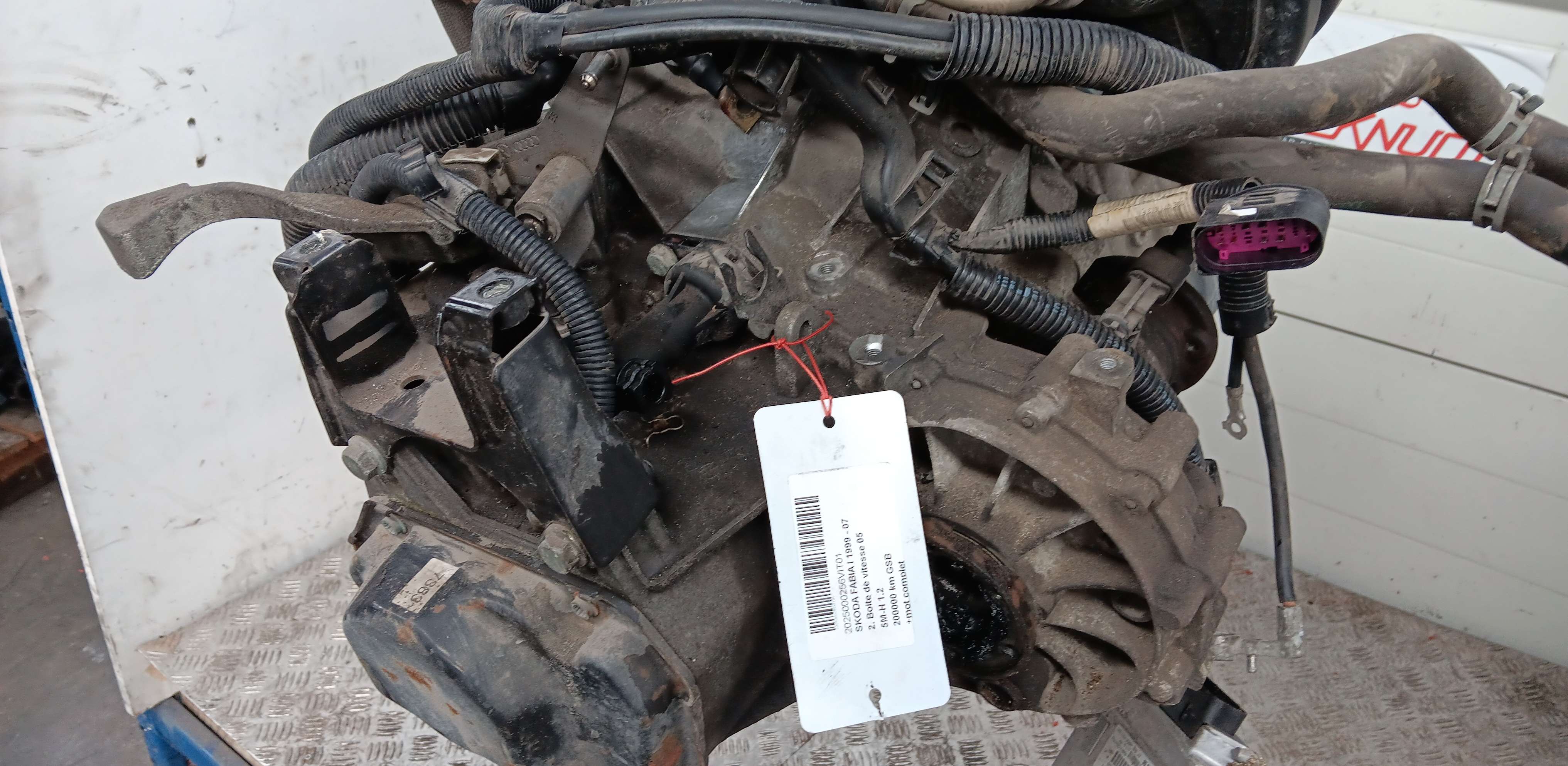 2. Versnellingsbak Skoda Fabia