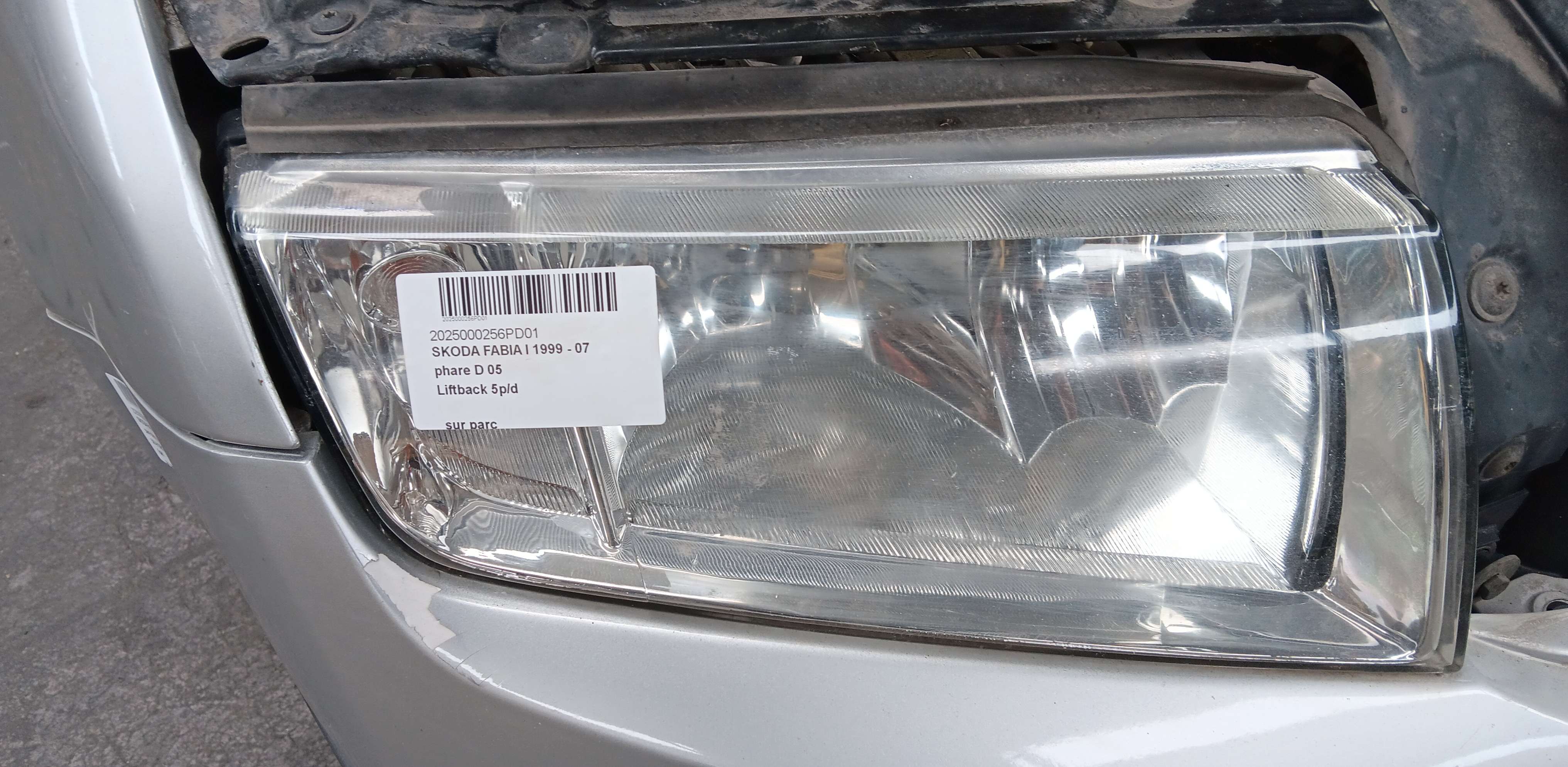 Lichtblok rechts achter Skoda Fabia