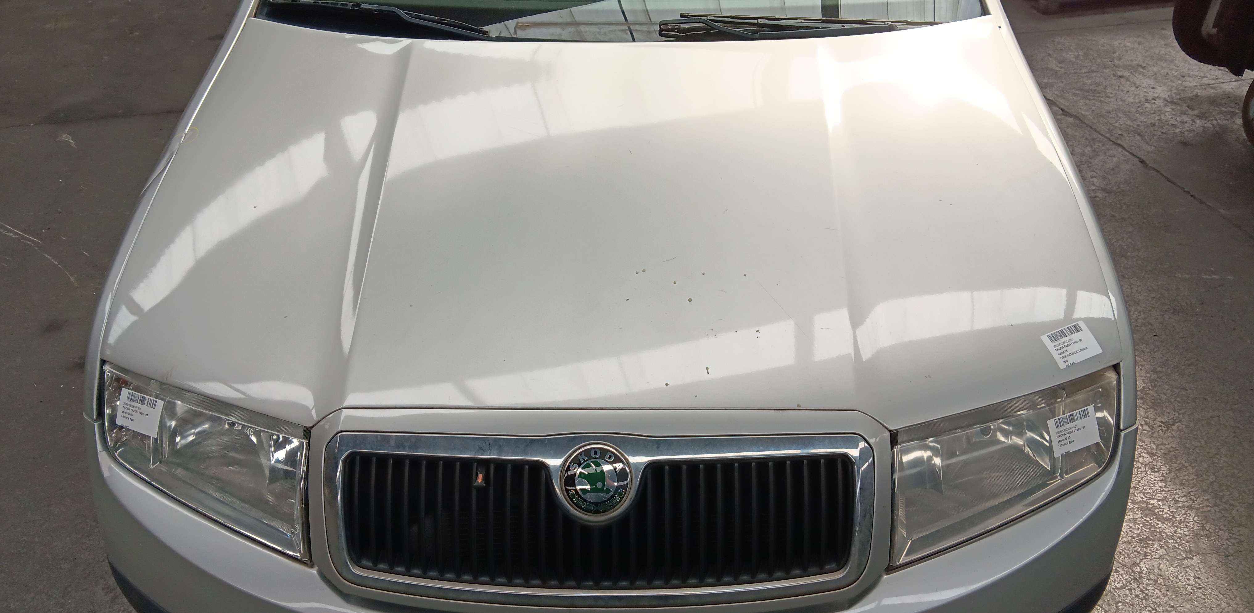 Motorkap Skoda Fabia